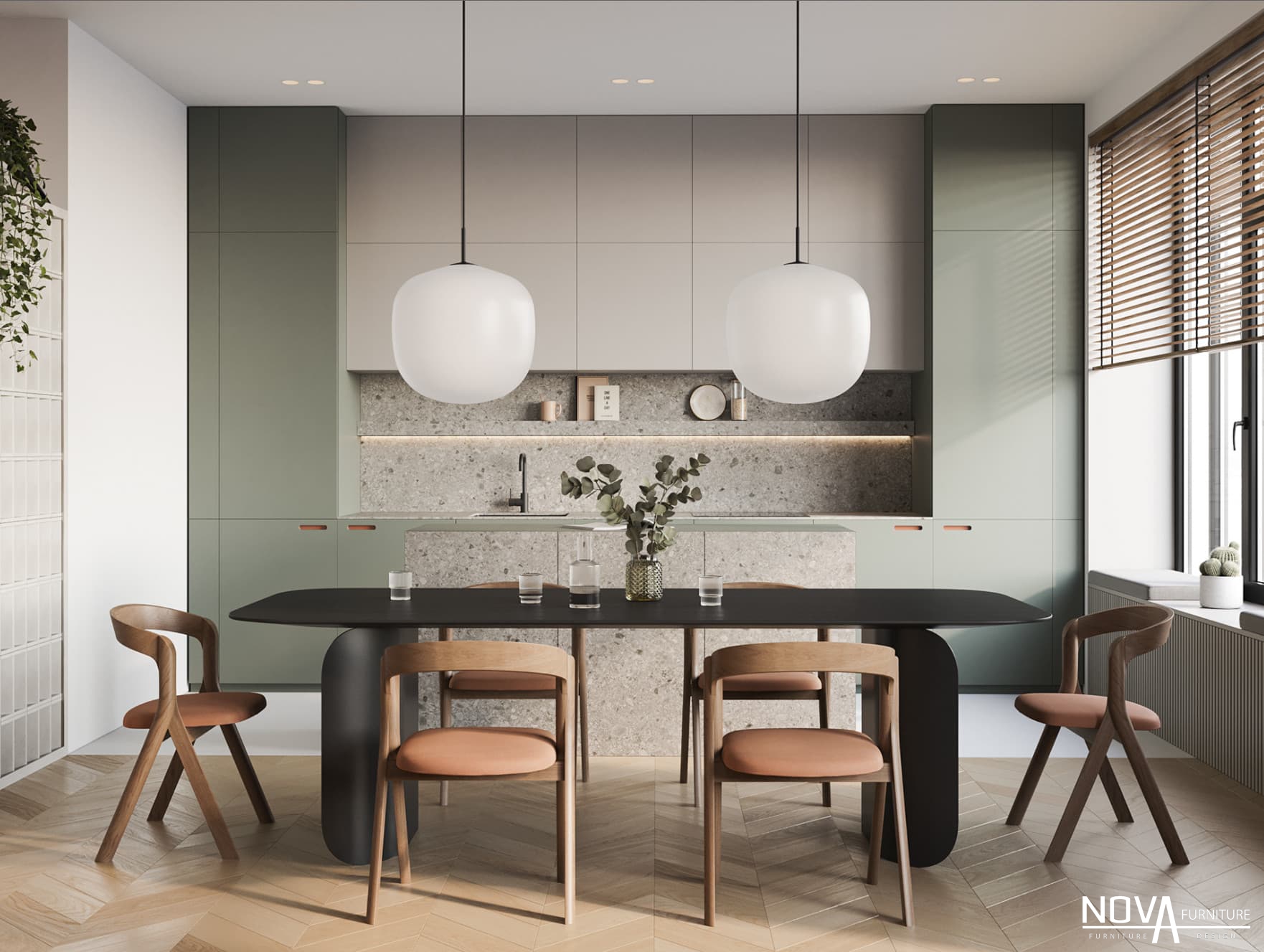 Thiết kế nội thất căn hộ tại Củ Chi