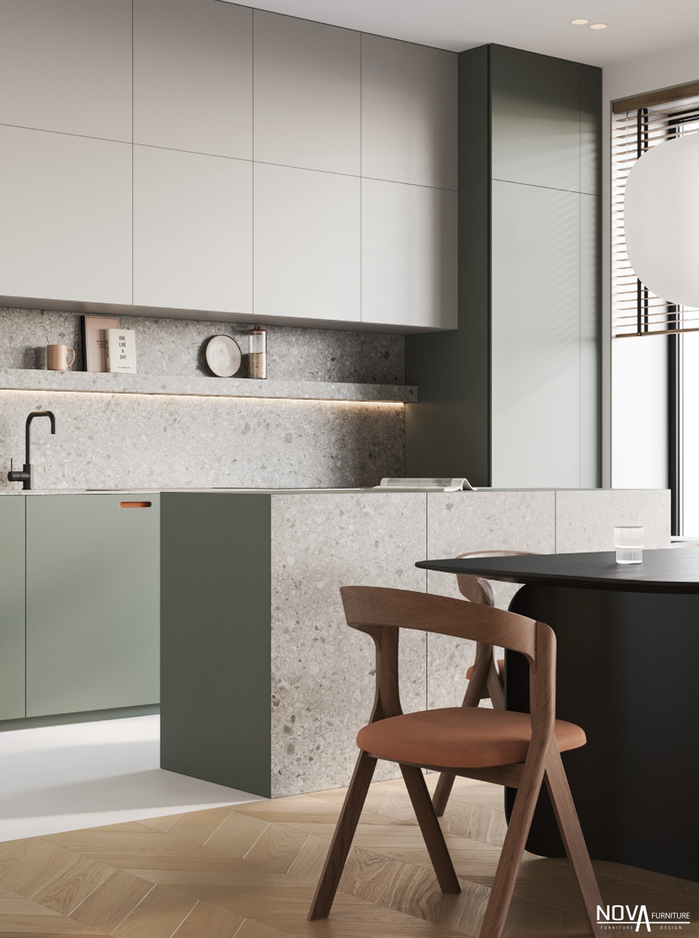 Thiết kế nội thất căn hộ tại Củ Chi
