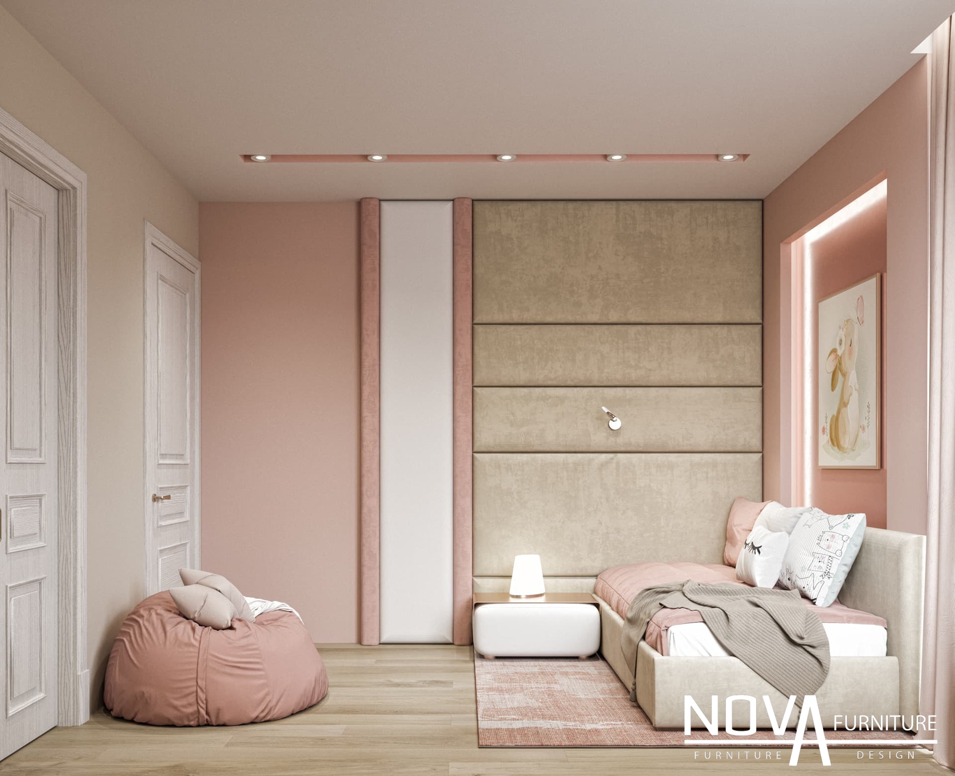 Dự án Thiết kế nội thất phòng ngủ cho trẻ
