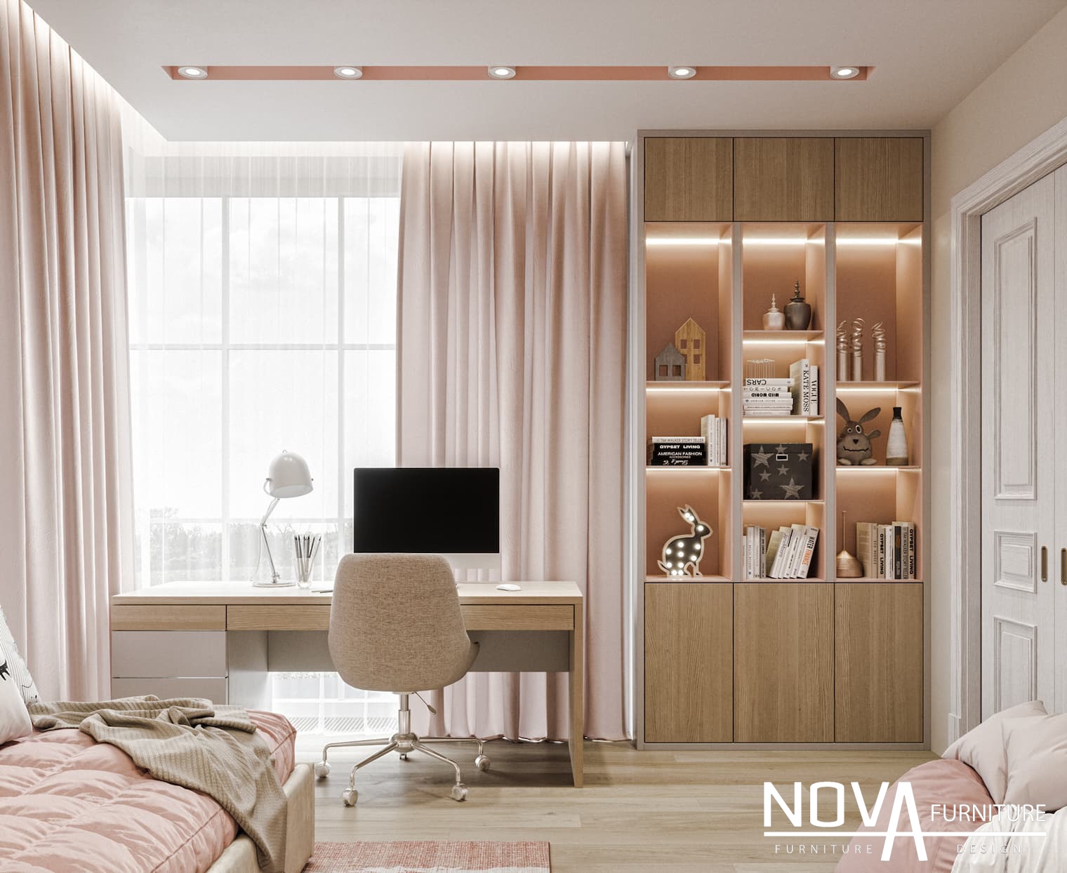 Dự án Thiết kế nội thất phòng ngủ cho trẻ
