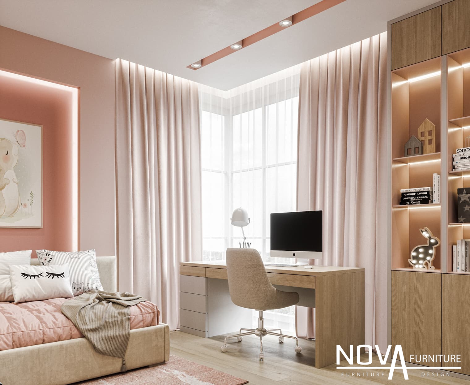 Dự án Thiết kế nội thất phòng ngủ cho trẻ