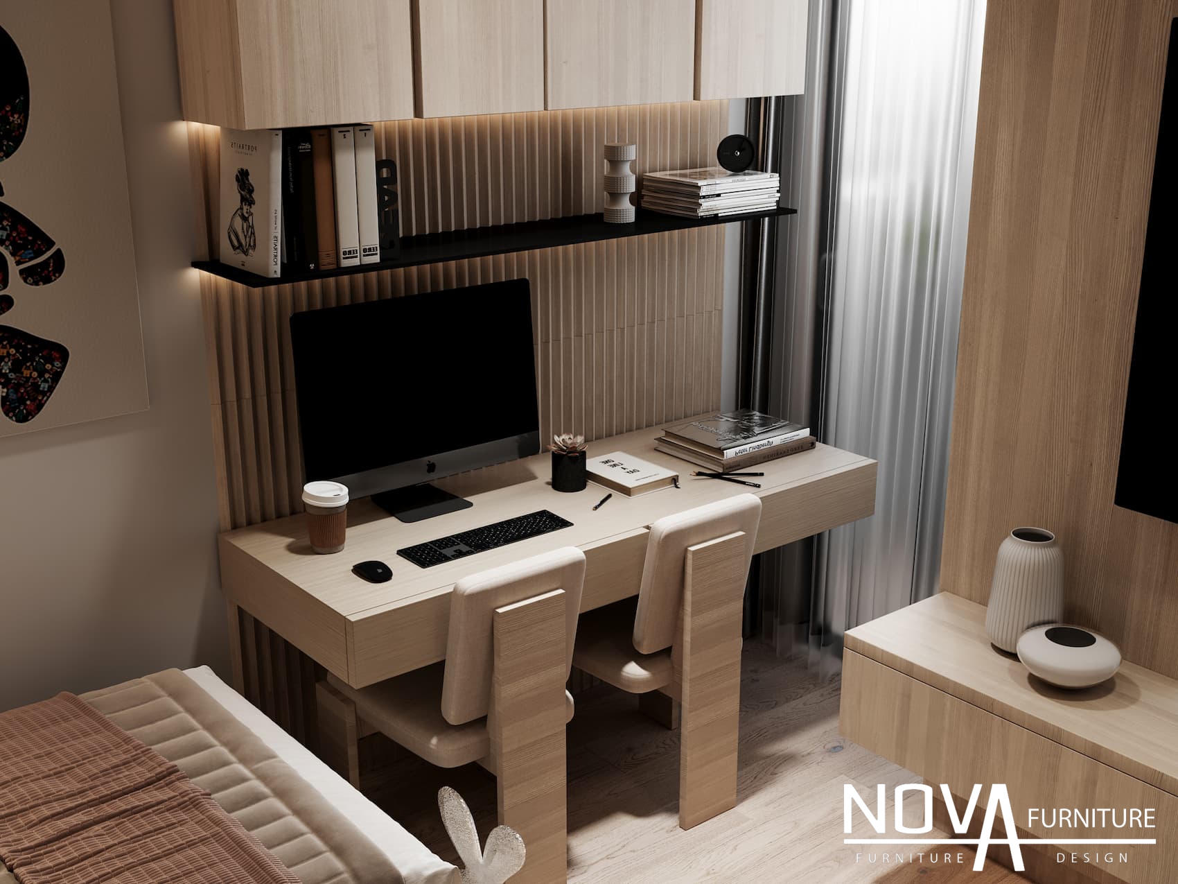 Thiết kế phòng ngủ cho 2 bé ở Vũng Tàu