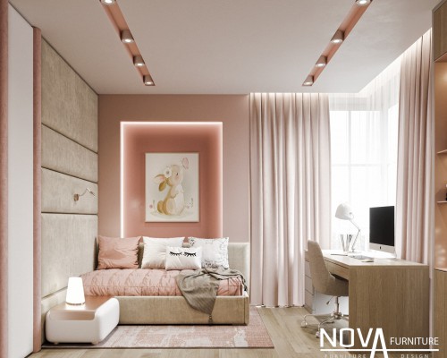 Dự án Thiết kế nội thất phòng ngủ cho trẻ