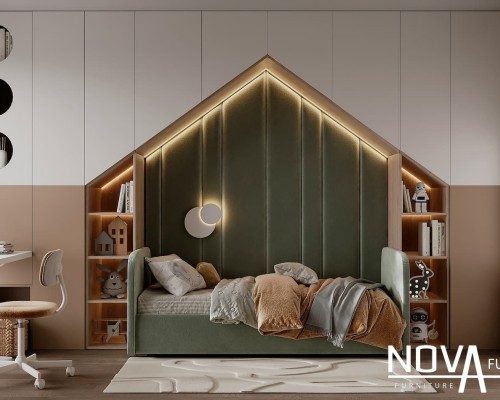Thiết kế nội thất phòng ngủ cho bé ở Quận 3