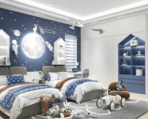 Nội thất phòng ngủ đôi cho bé ở HCM
