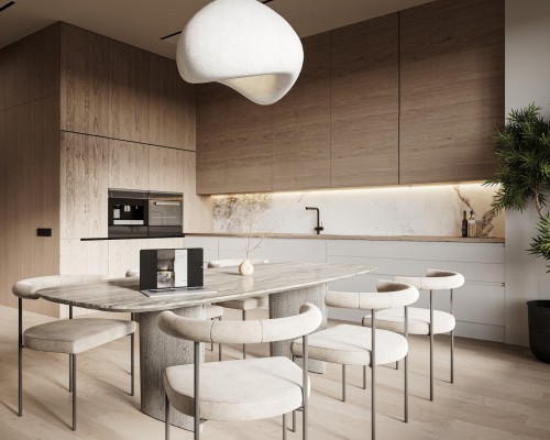 Tủ bếp gỗ hiện đại Bà Rịa Vũng Tàu