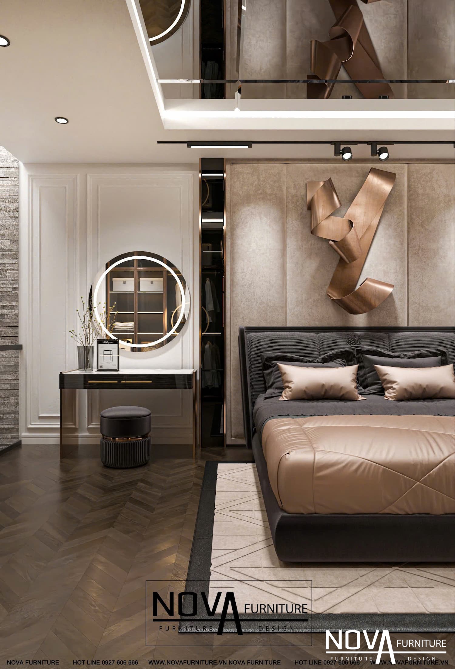 Thiết kế phòng ngủ Cần thơ