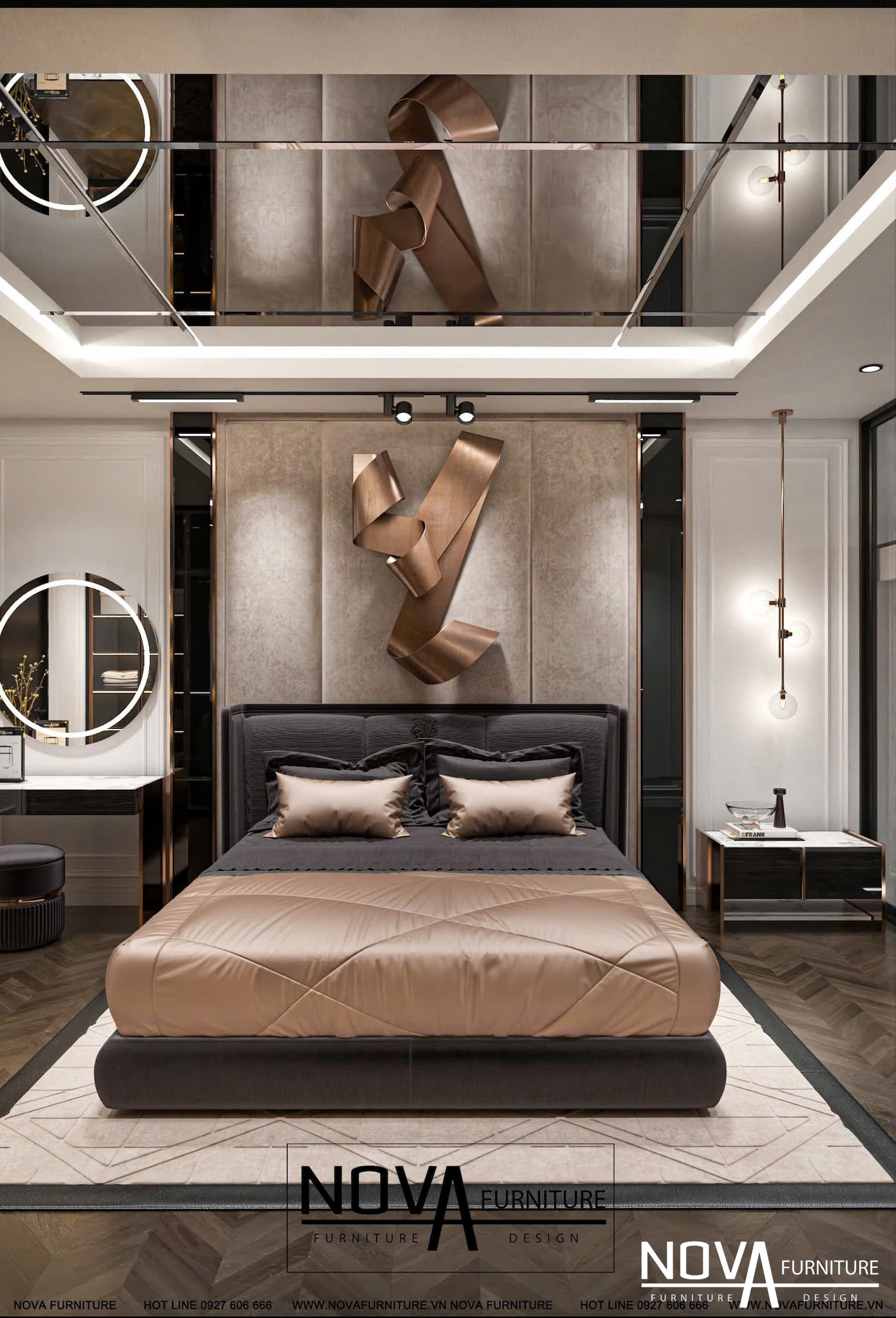 Thiết kế phòng ngủ Cần thơ