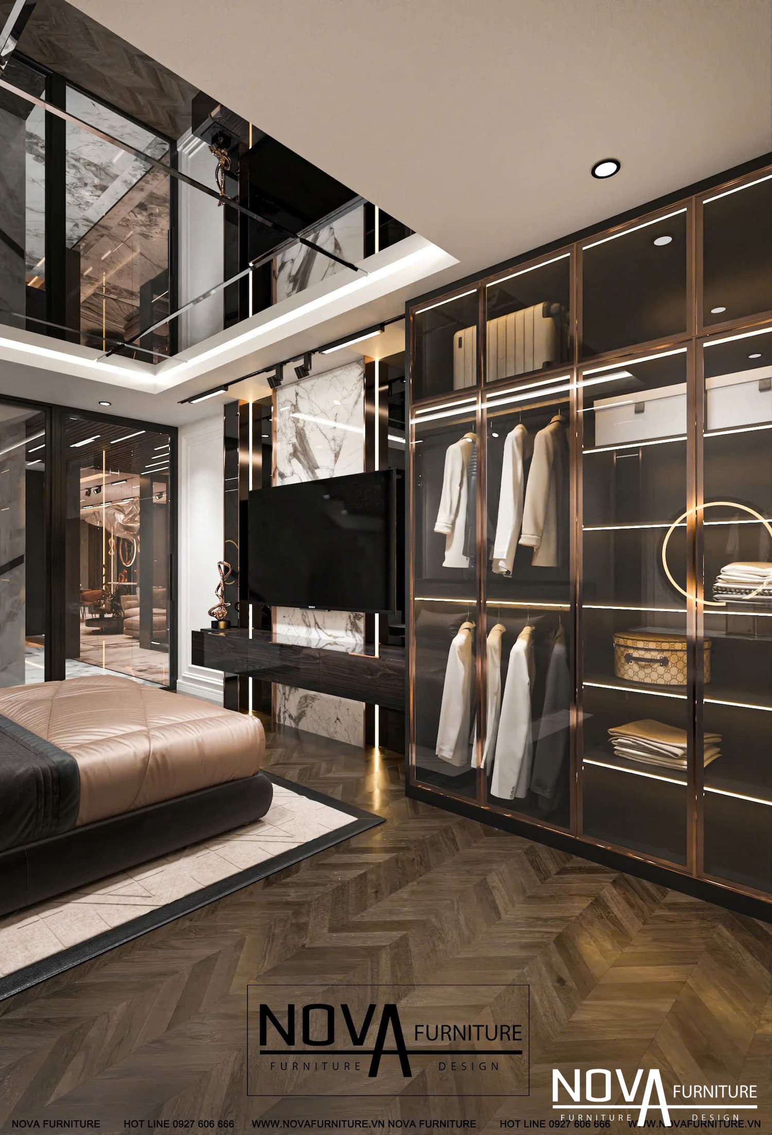 Thiết kế phòng ngủ Cần thơ