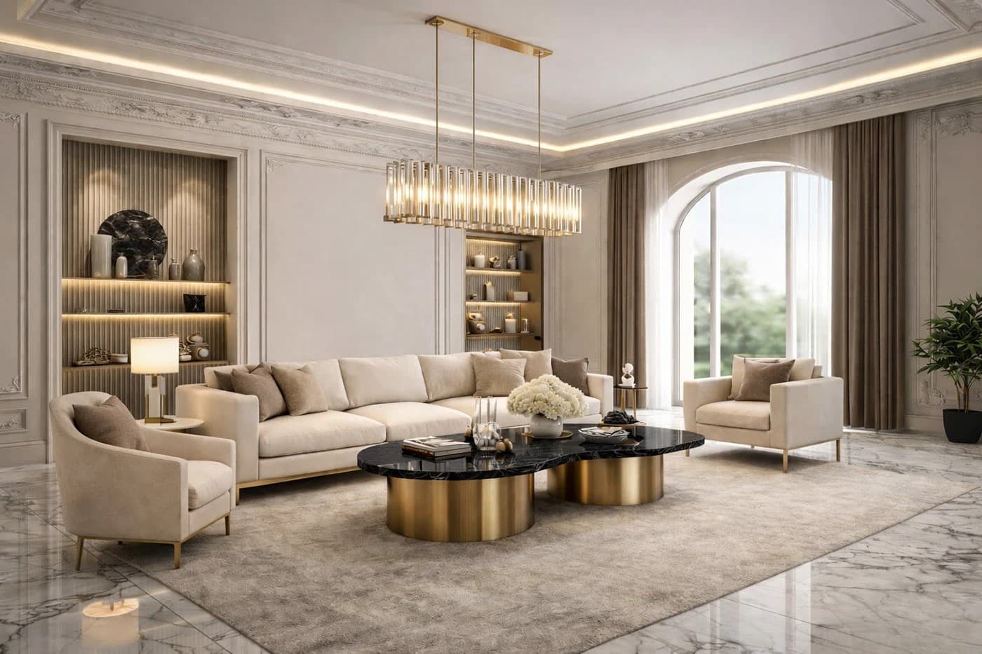 Thiết kế phòng khách hiện đại