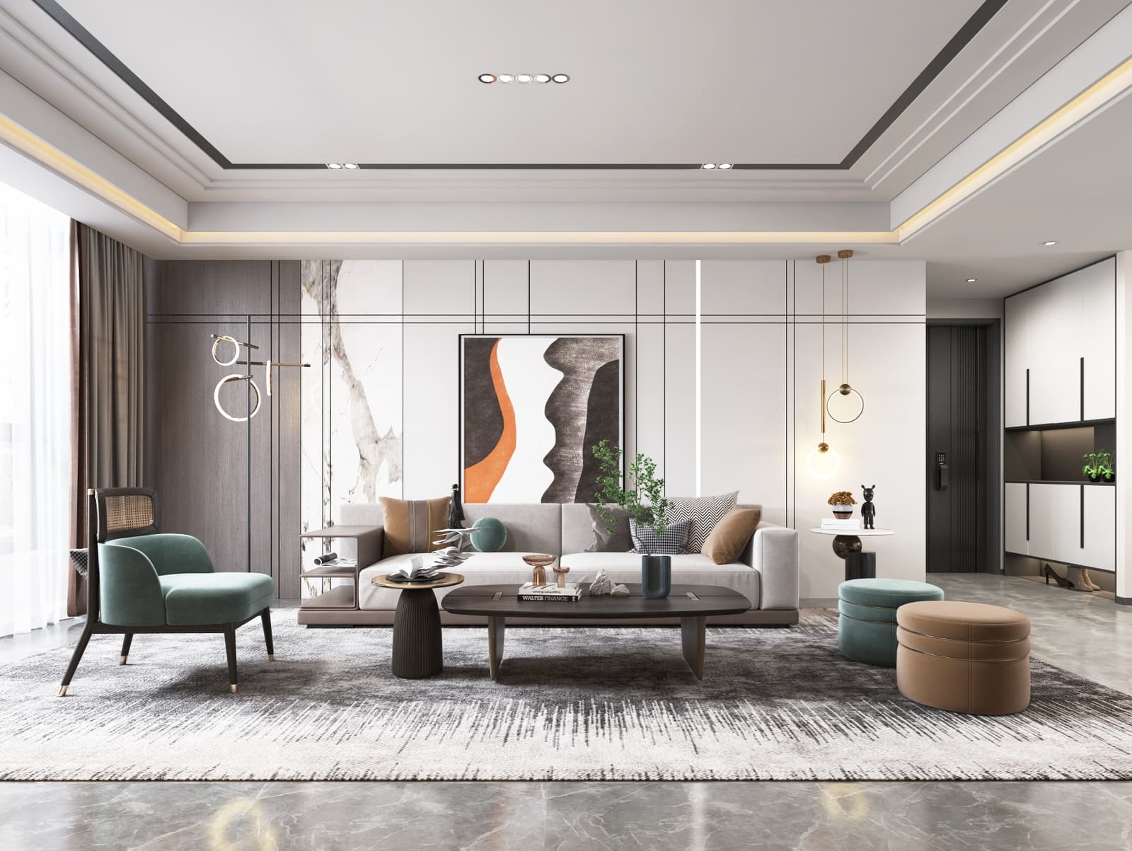 Thiết kế phòng khách HCM