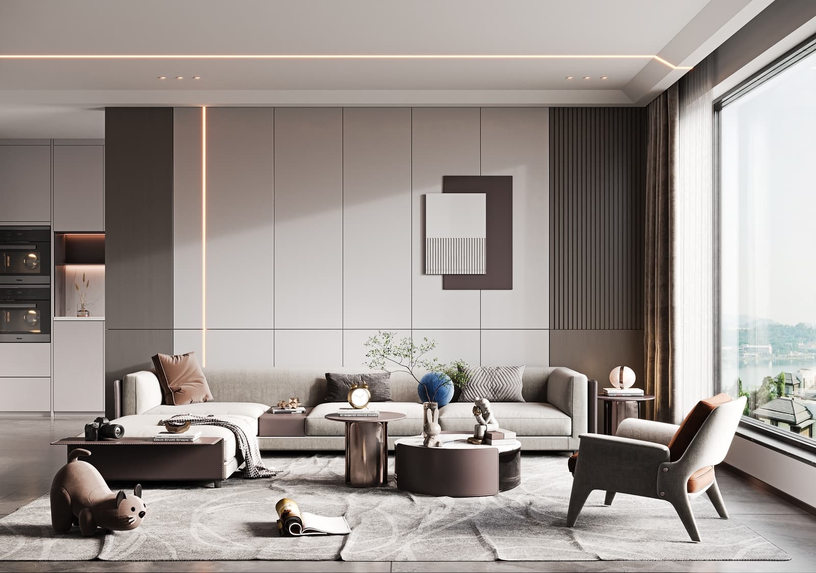 Thiết kế phòng khách HCM