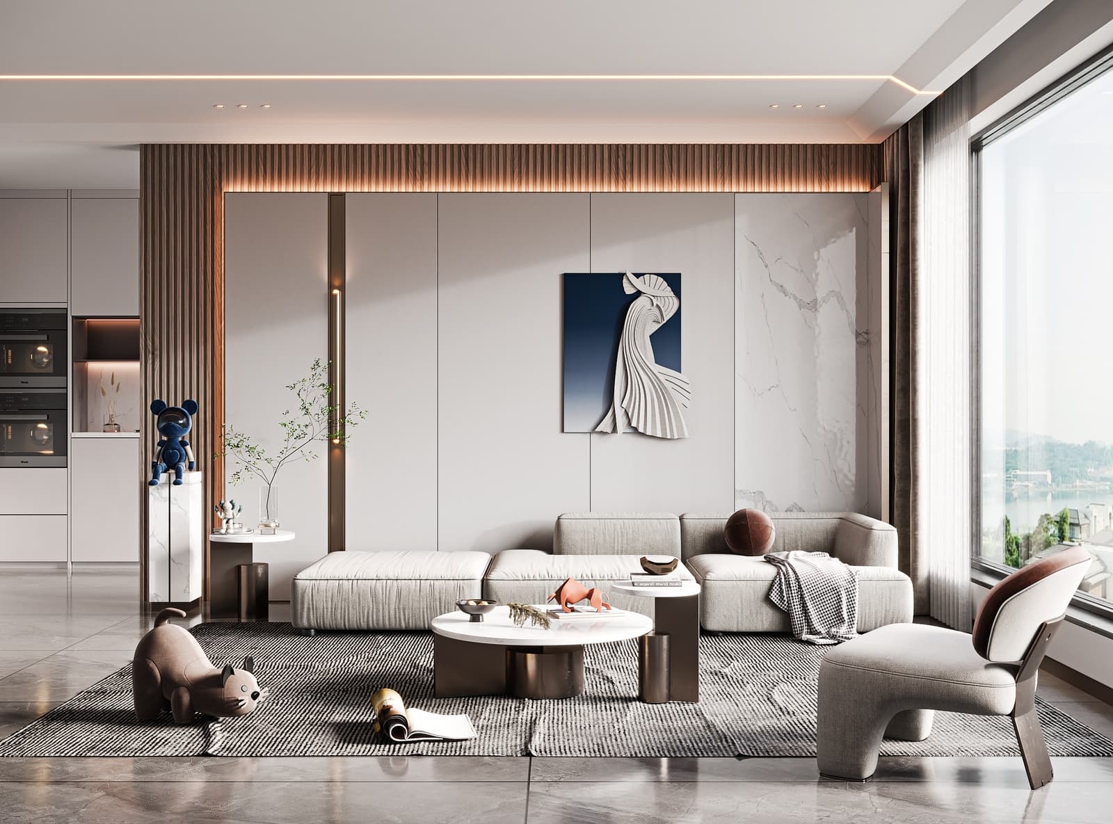 Thiết kế phòng khách HCM