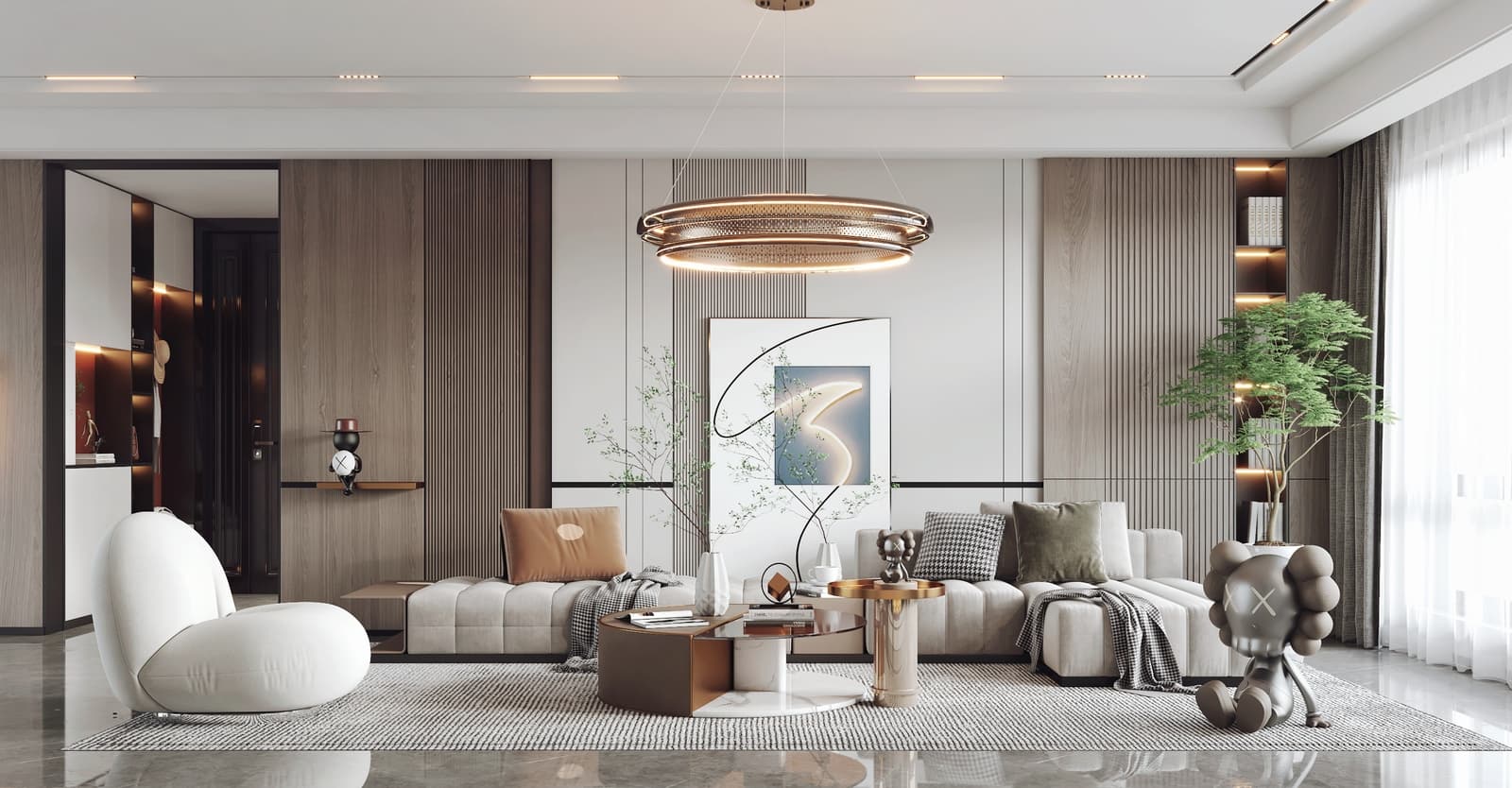 Thiết kế phòng khách HCM