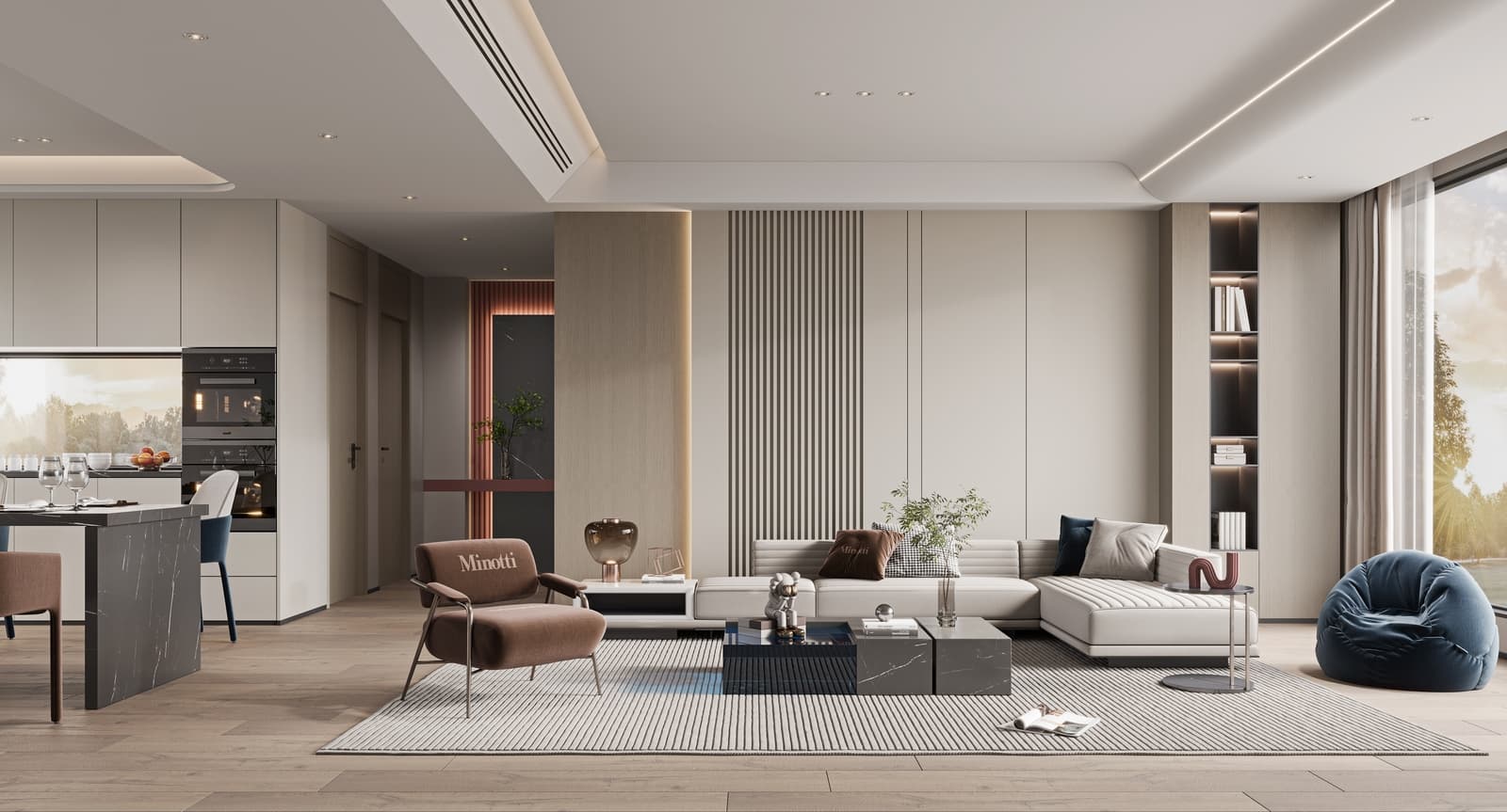 Thiết kế phòng khách HCM