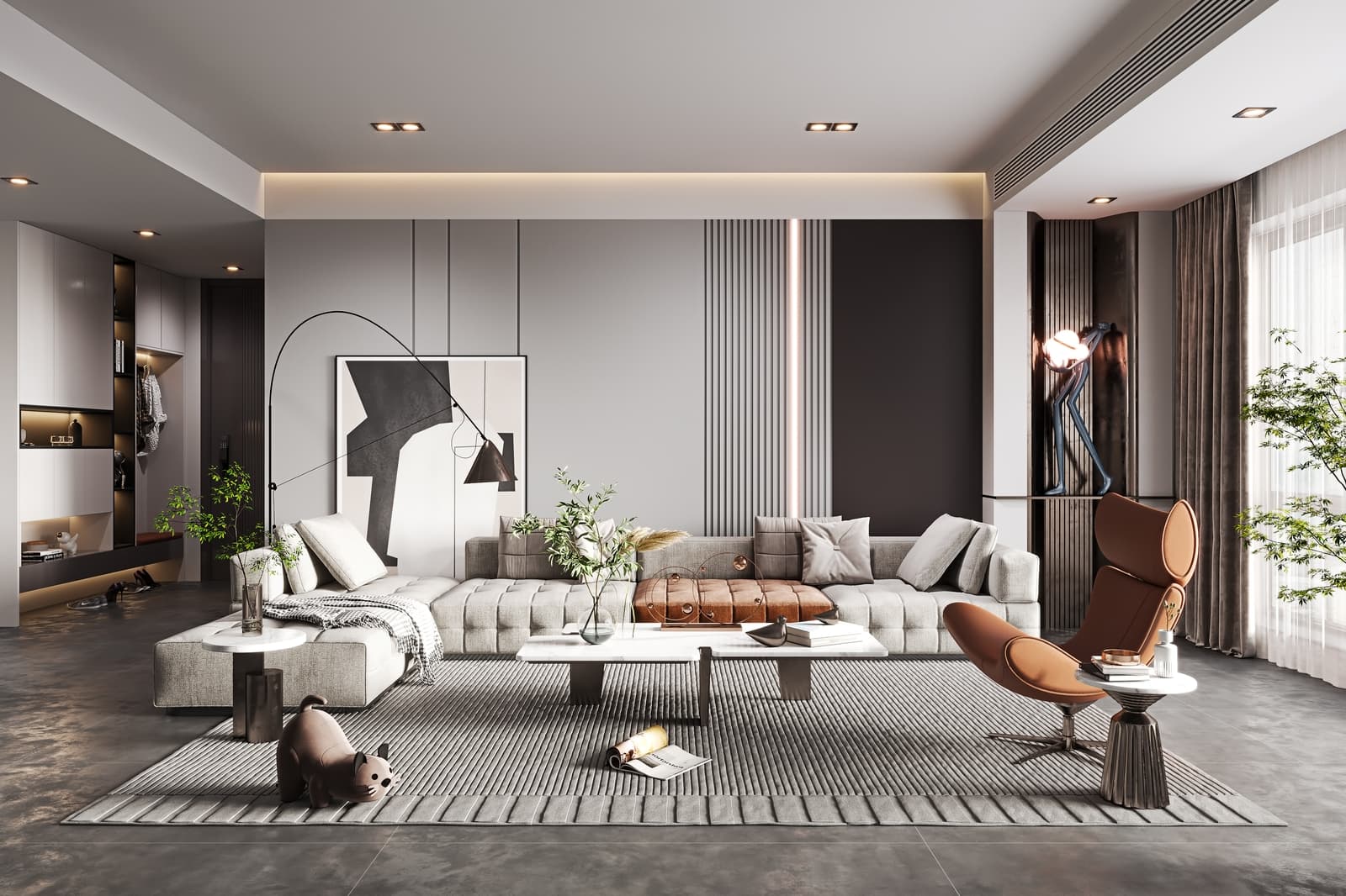 Thiết kế phòng khách HCM