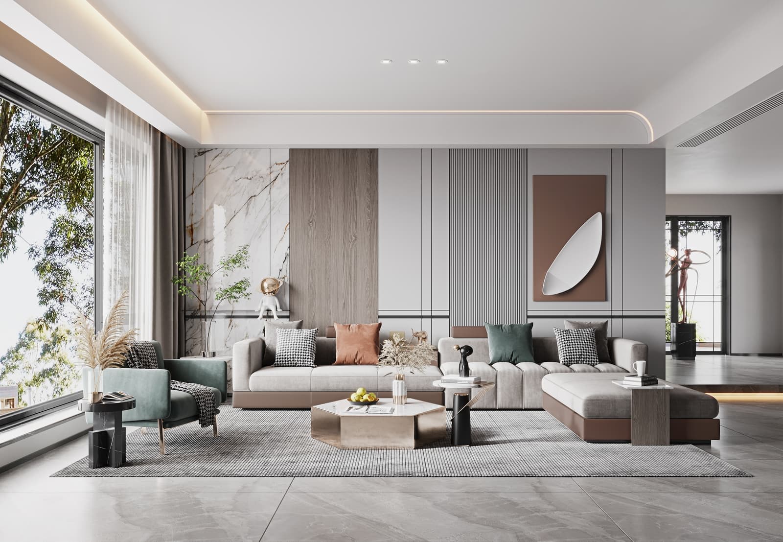 Thiết kế phòng khách HCM