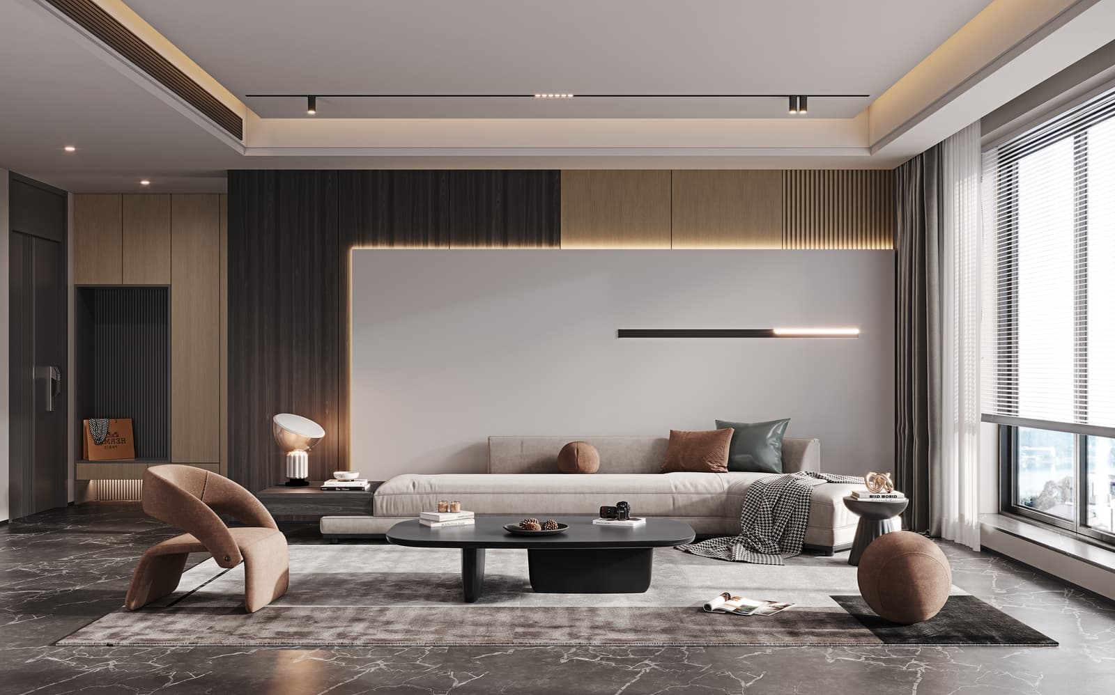 Thiết kế phòng khách HCM