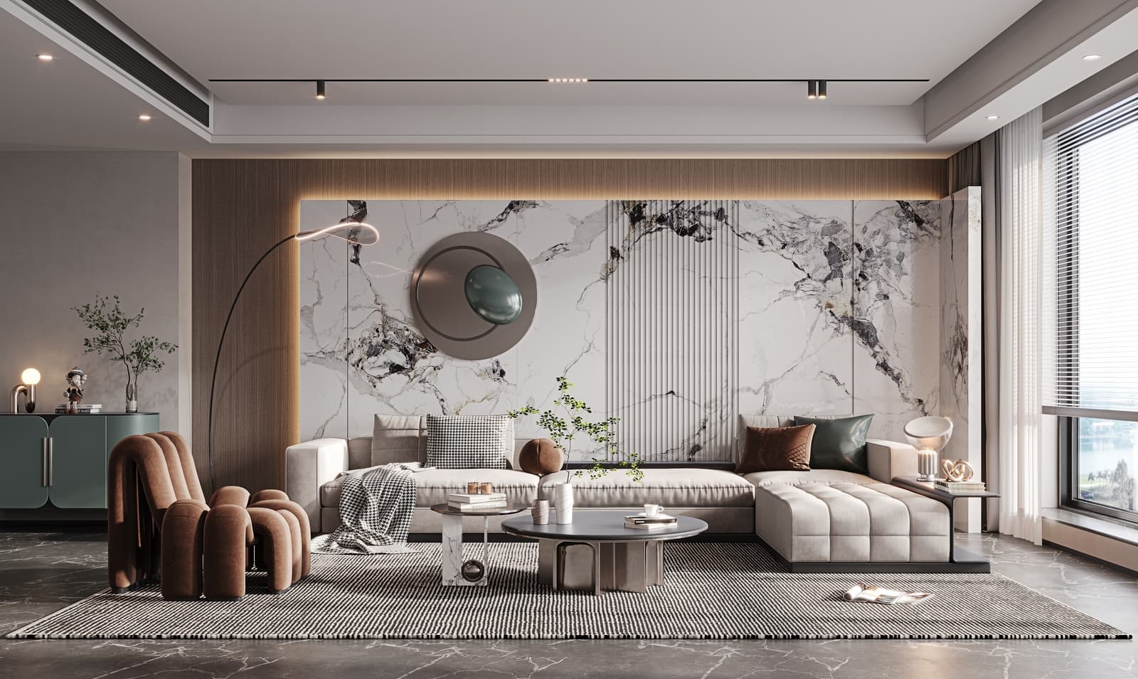 Thiết kế phòng khách HCM