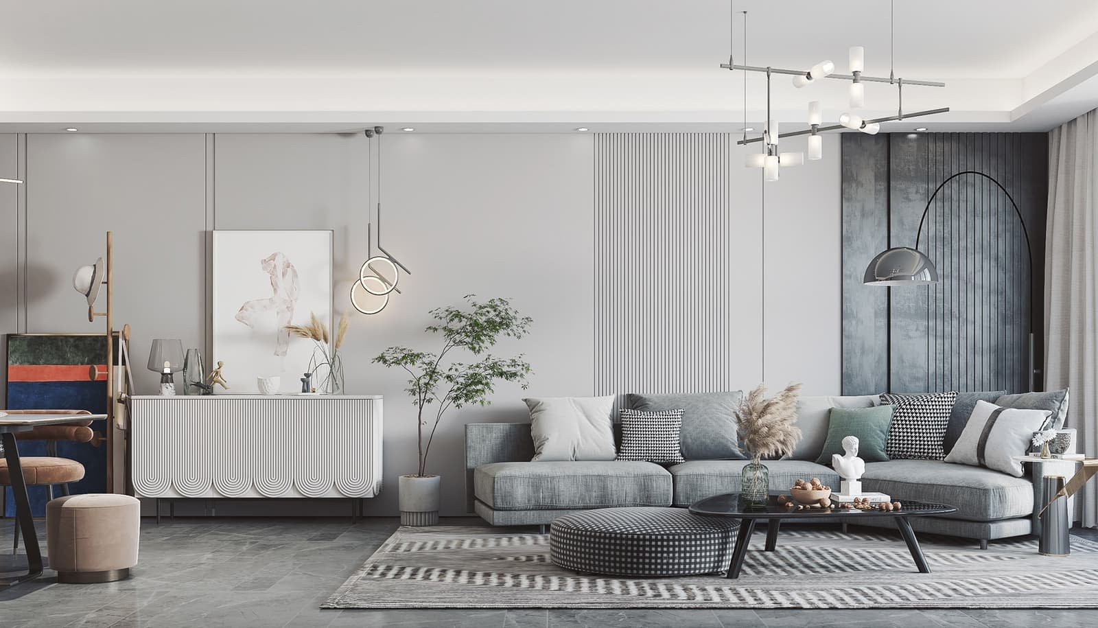 Thiết kế phòng khách HCM
