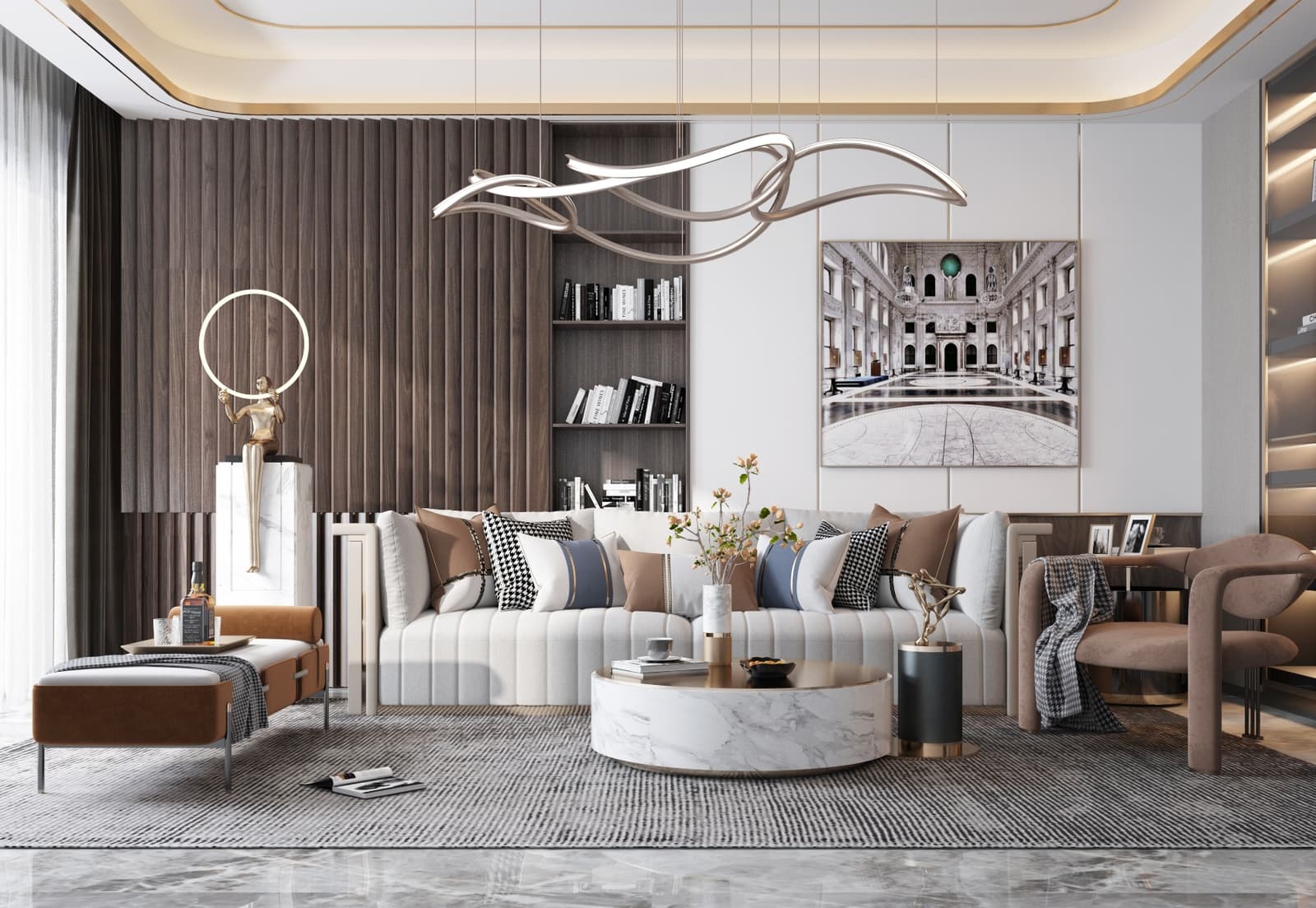 Thiết kế phòng khách HCM