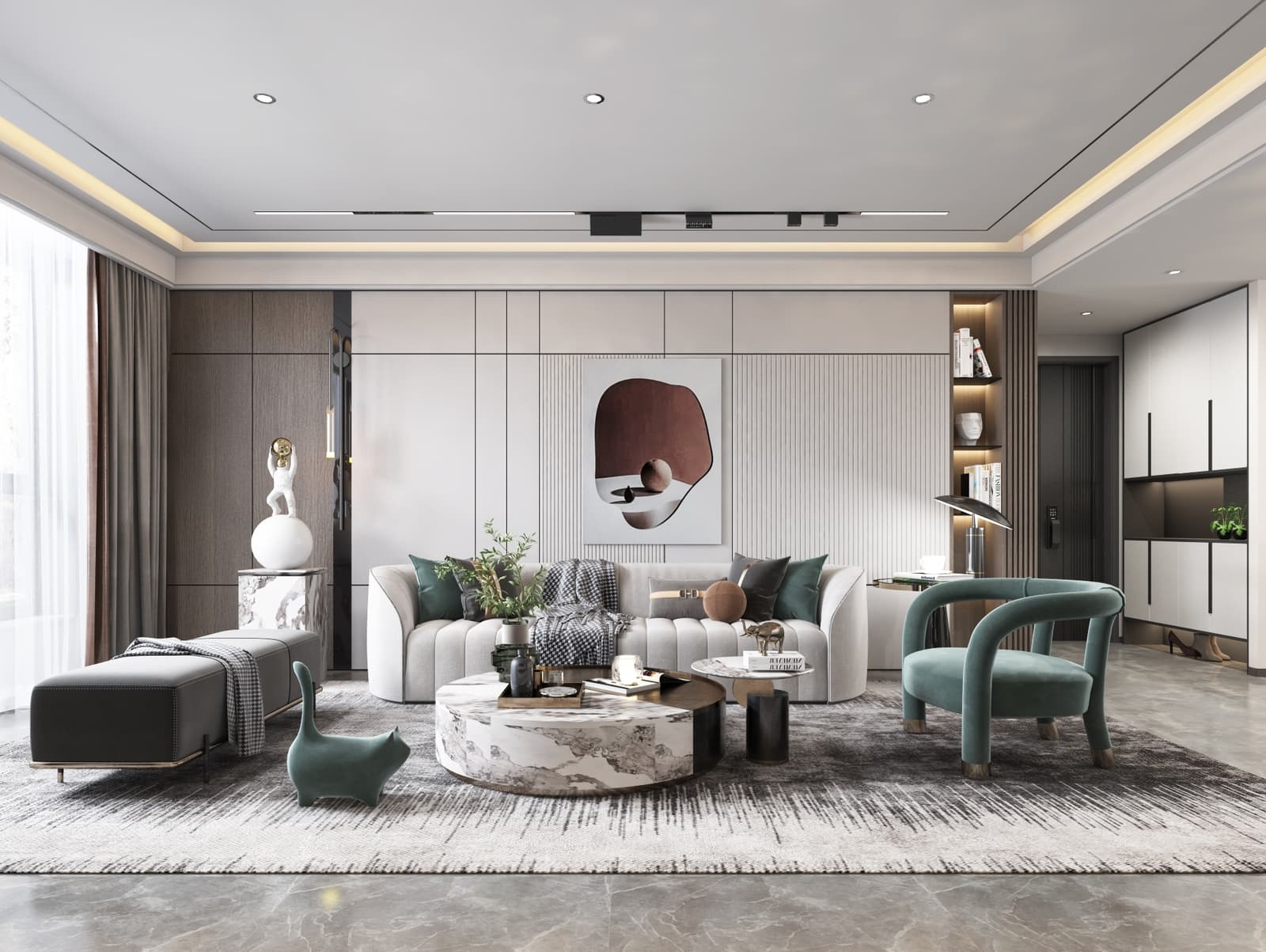 Thiết kế phòng khách HCM