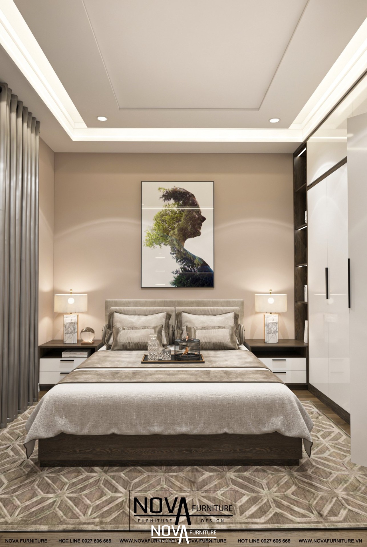 Thiết kế phòng ngủ Biên Hoà