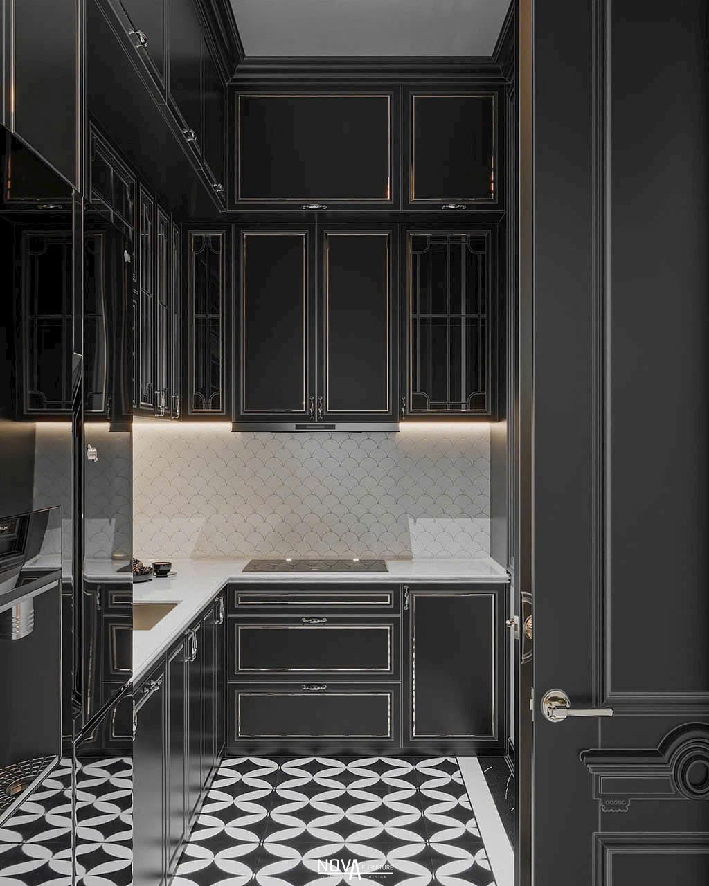Thiết kế thi công nội thất căn hộ phong cách Indochine HCM
