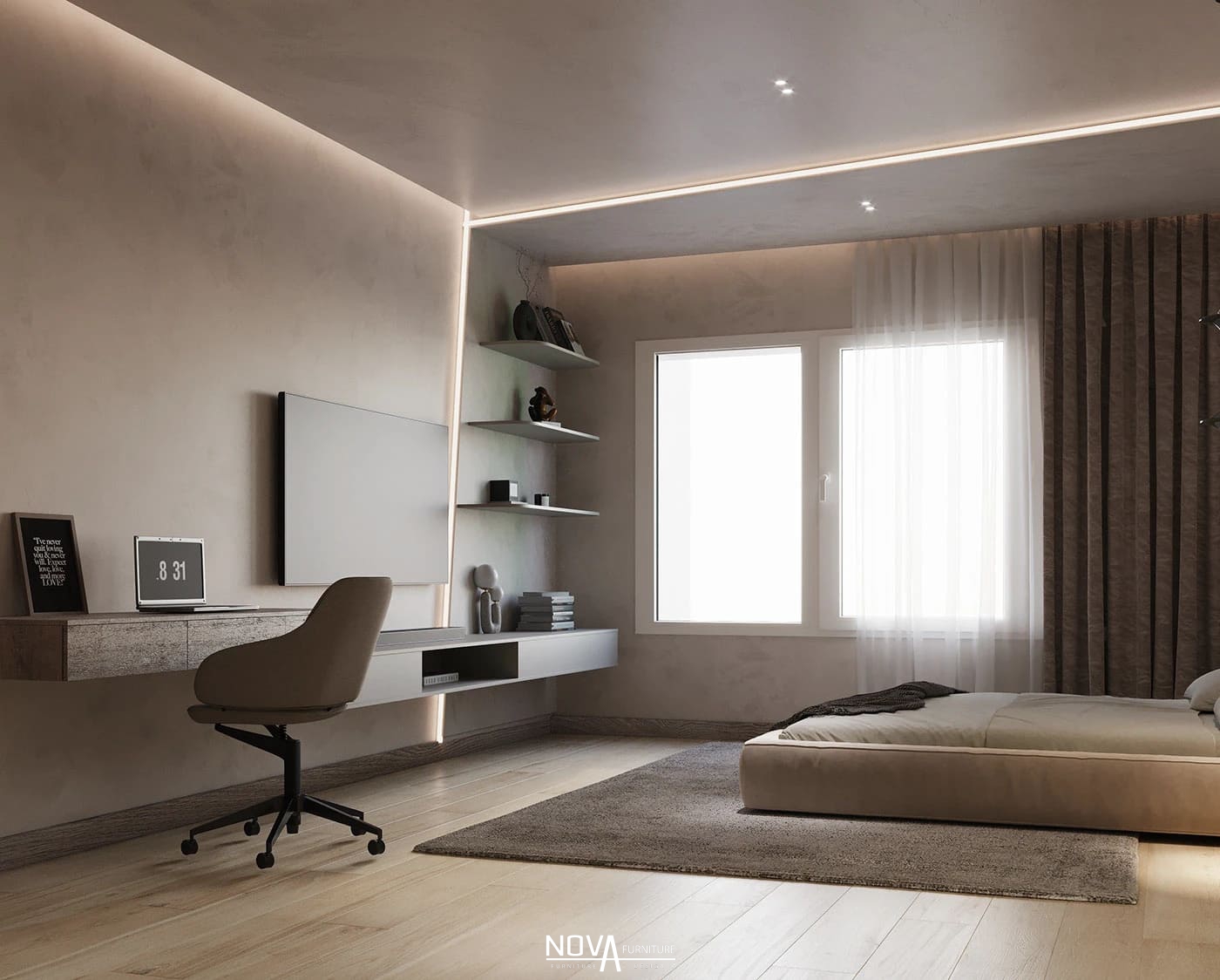 Thiết kế phòng ngủ HCM