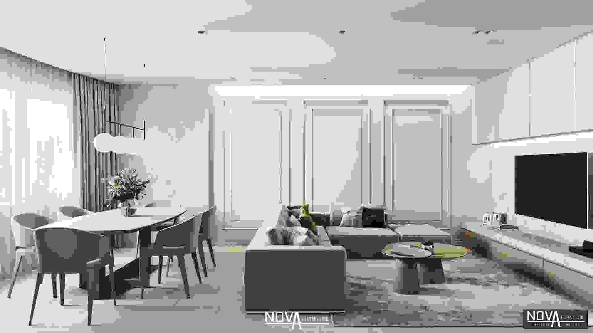 Thiết kế nội thất tân cổ điển HCM