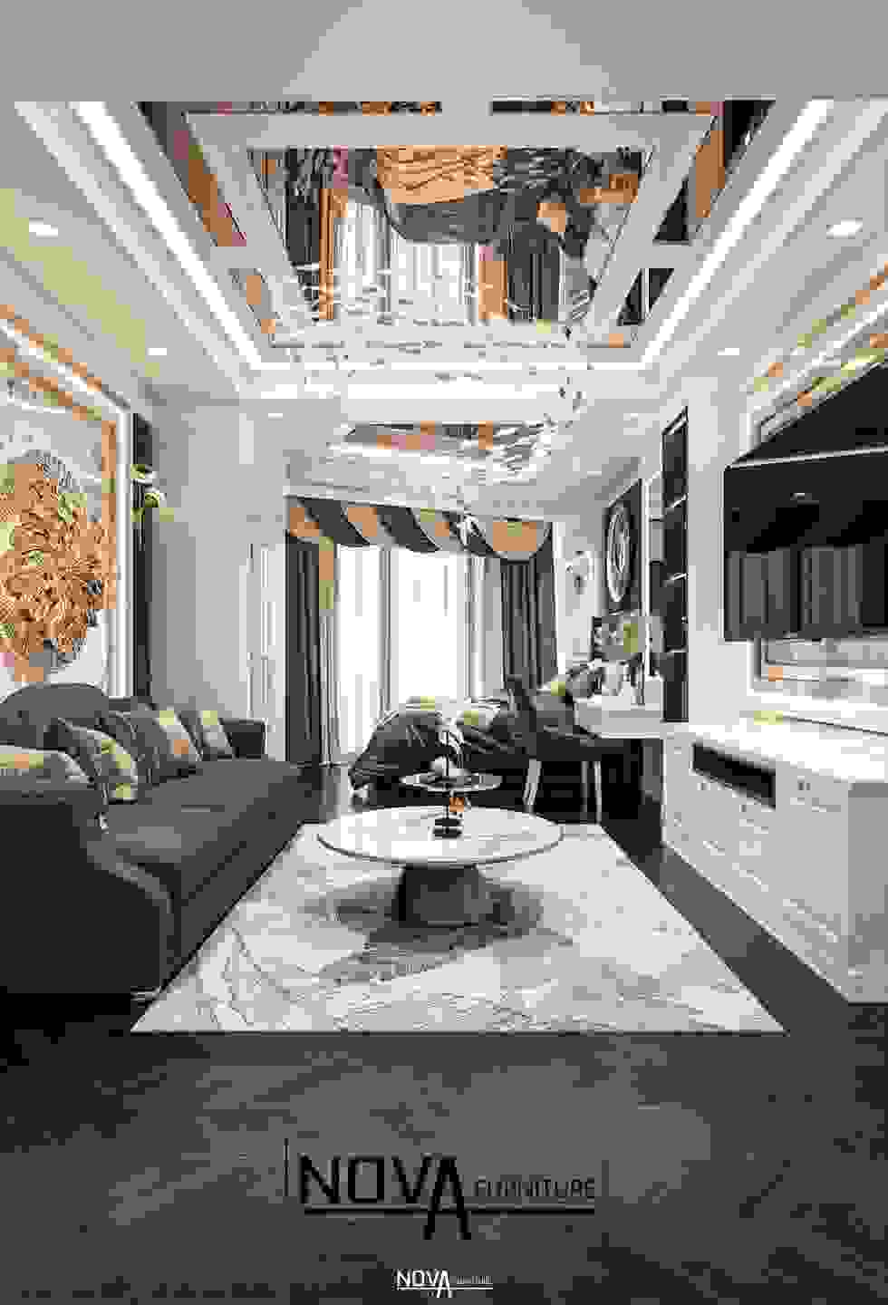 Thiết kế Nội thất tân cổ điển