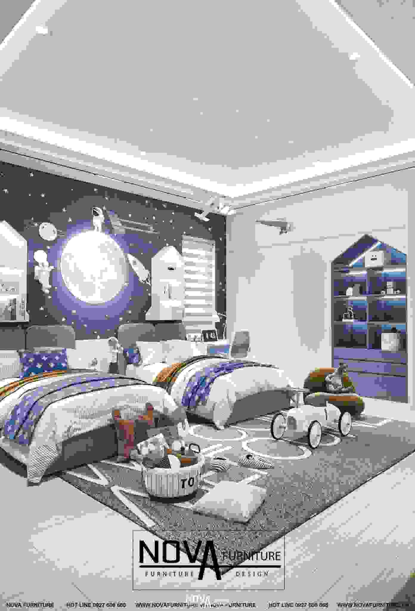 Nội thất phòng ngủ cho trẻ HCM