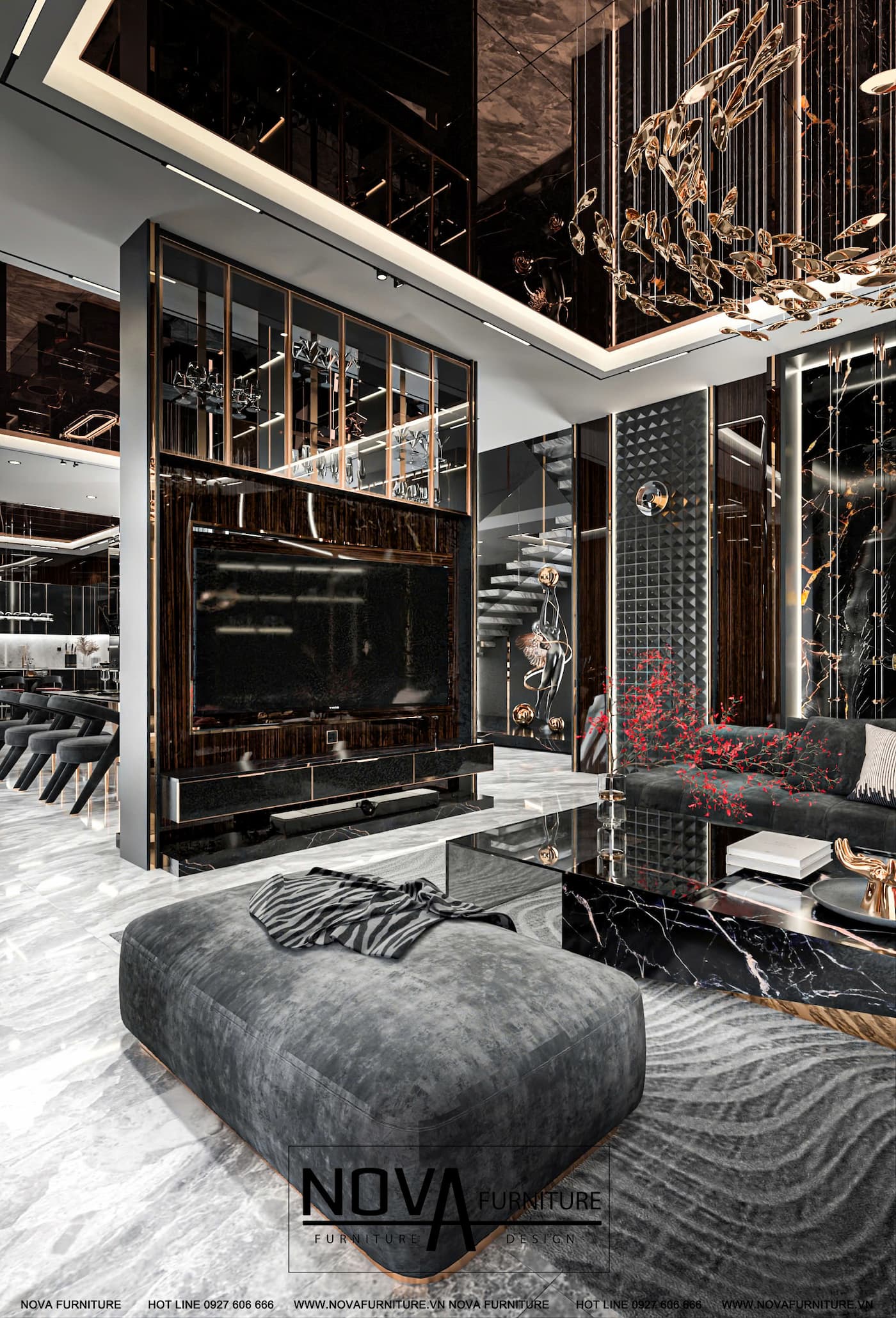 Nội thất căn hộ Luxury HCM