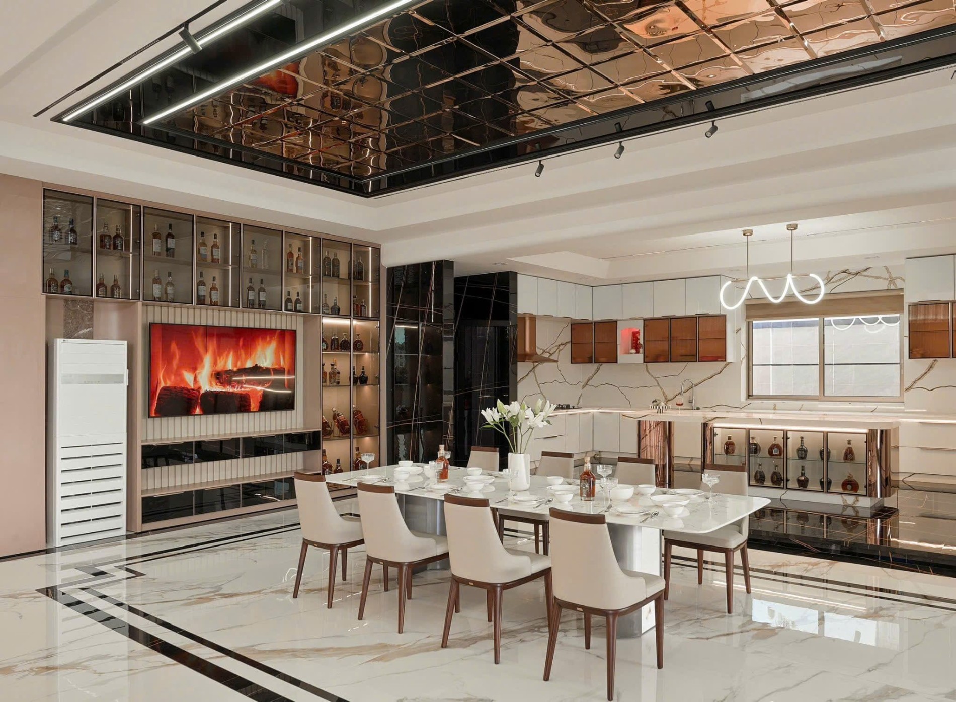 Nội thất nhà phố Luxury