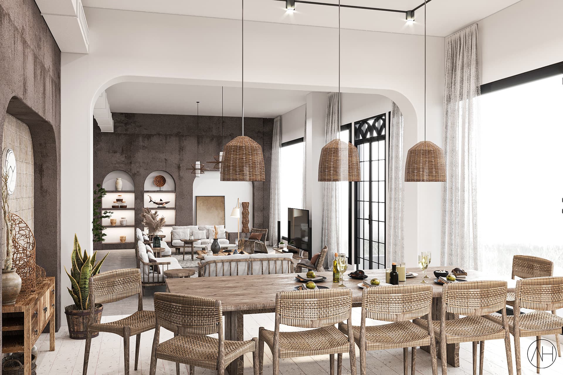 Thiết kế nội thất nhà phố Cần Thơ