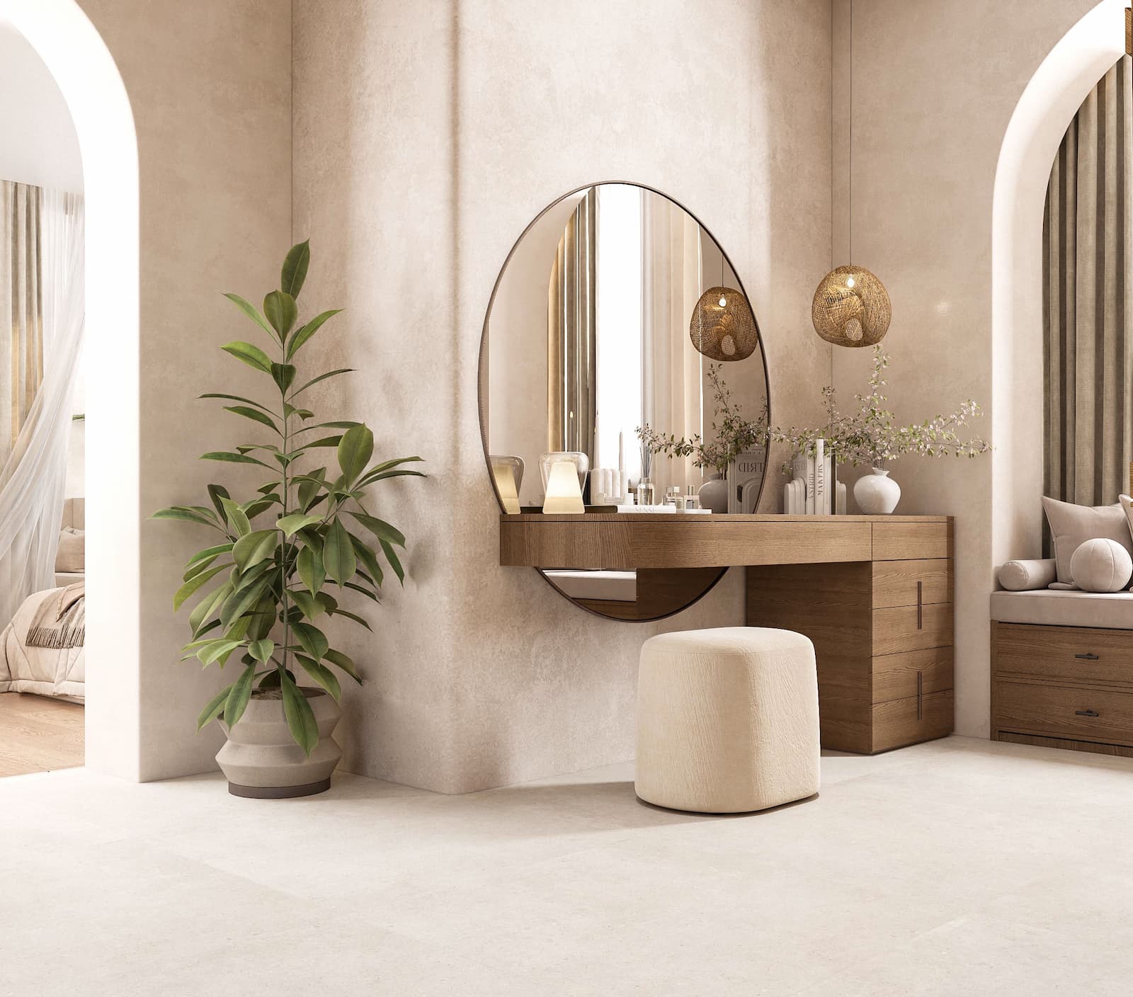 Nội thất nhà phố Cần Thơ phong cách Scandinavian