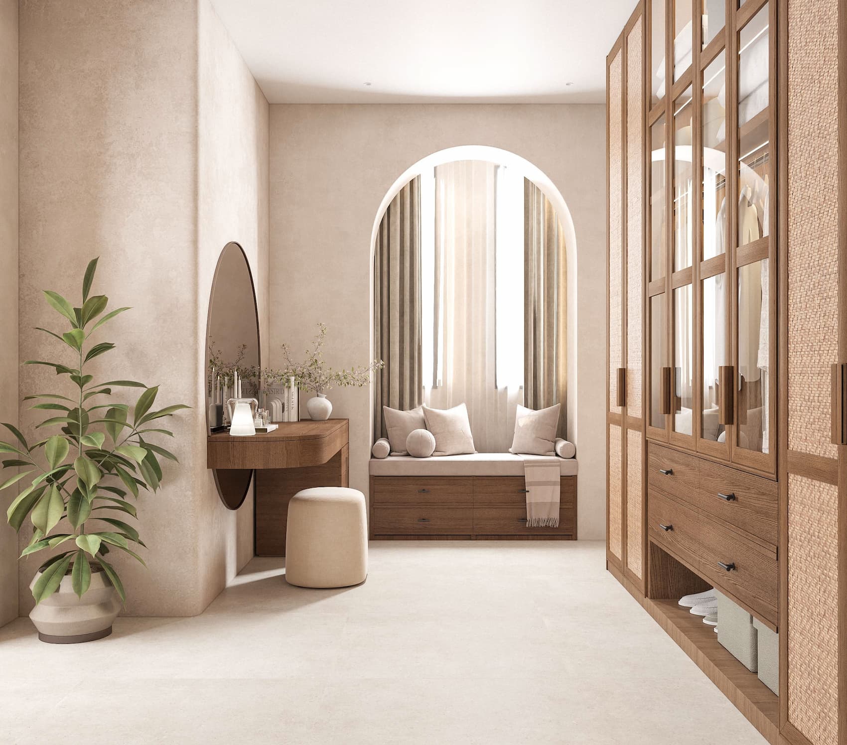 Nội thất nhà phố Cần Thơ phong cách Scandinavian