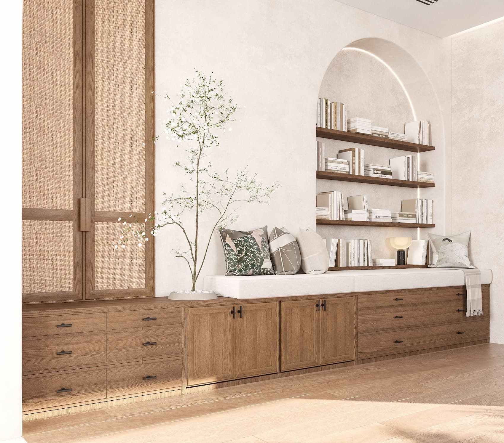 Nội thất nhà phố Cần Thơ phong cách Scandinavian
