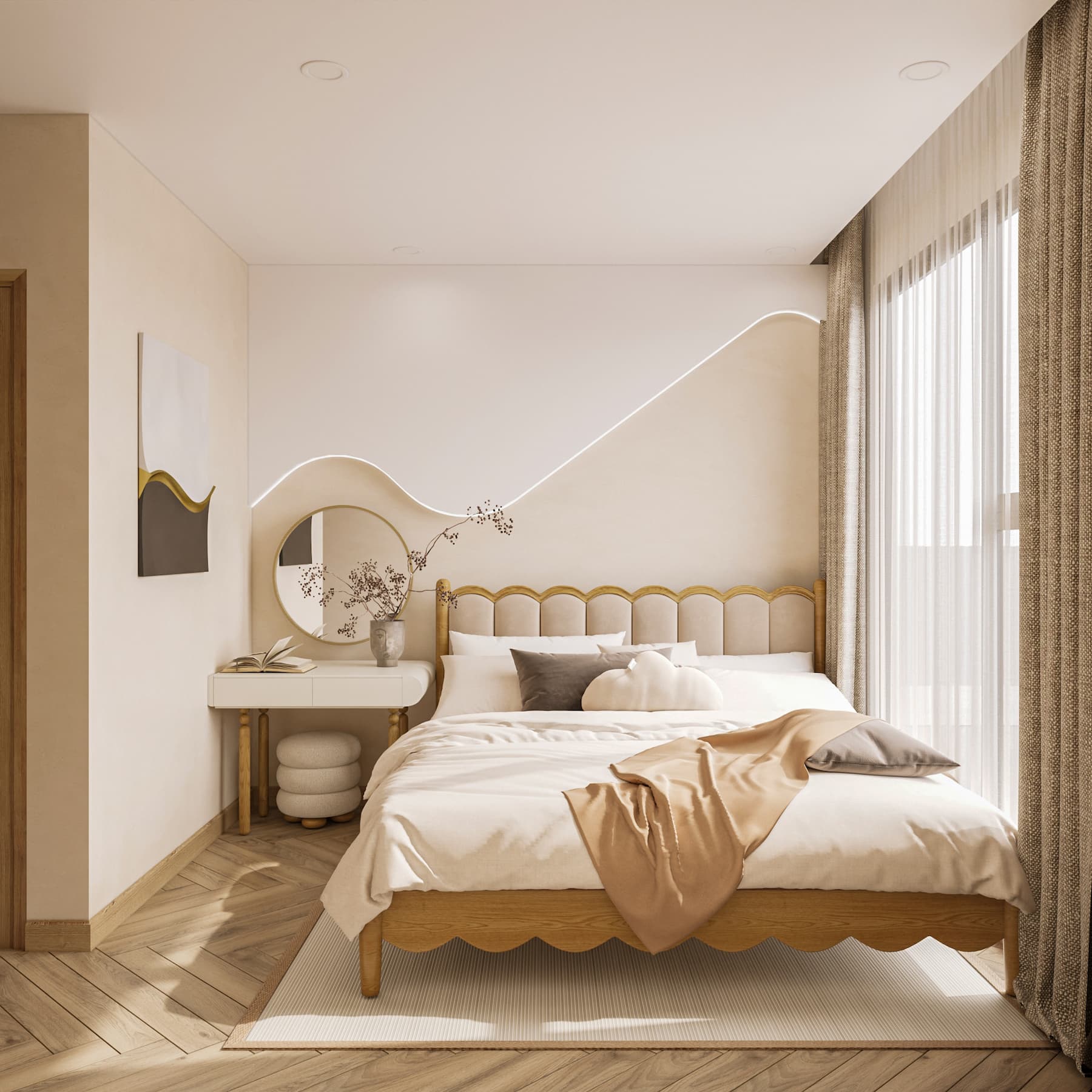 Nội thất nhà phố hiện đại Quận 7 HCM