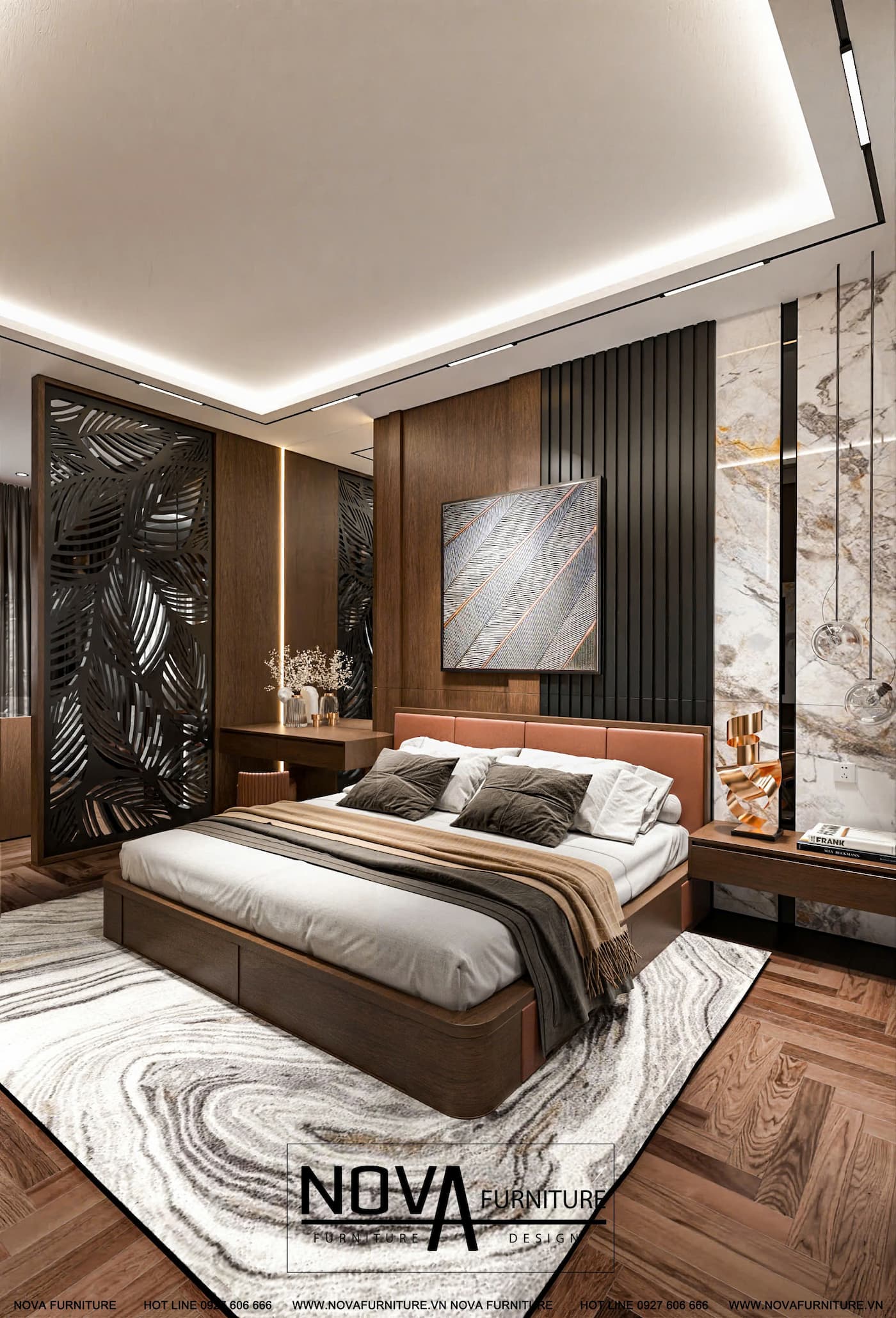 Nội thất nhà phố phong cách hiện đại HCM