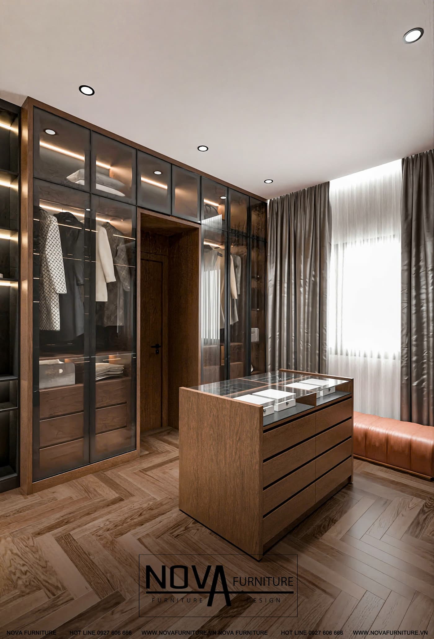 Nội thất nhà phố phong cách hiện đại HCM