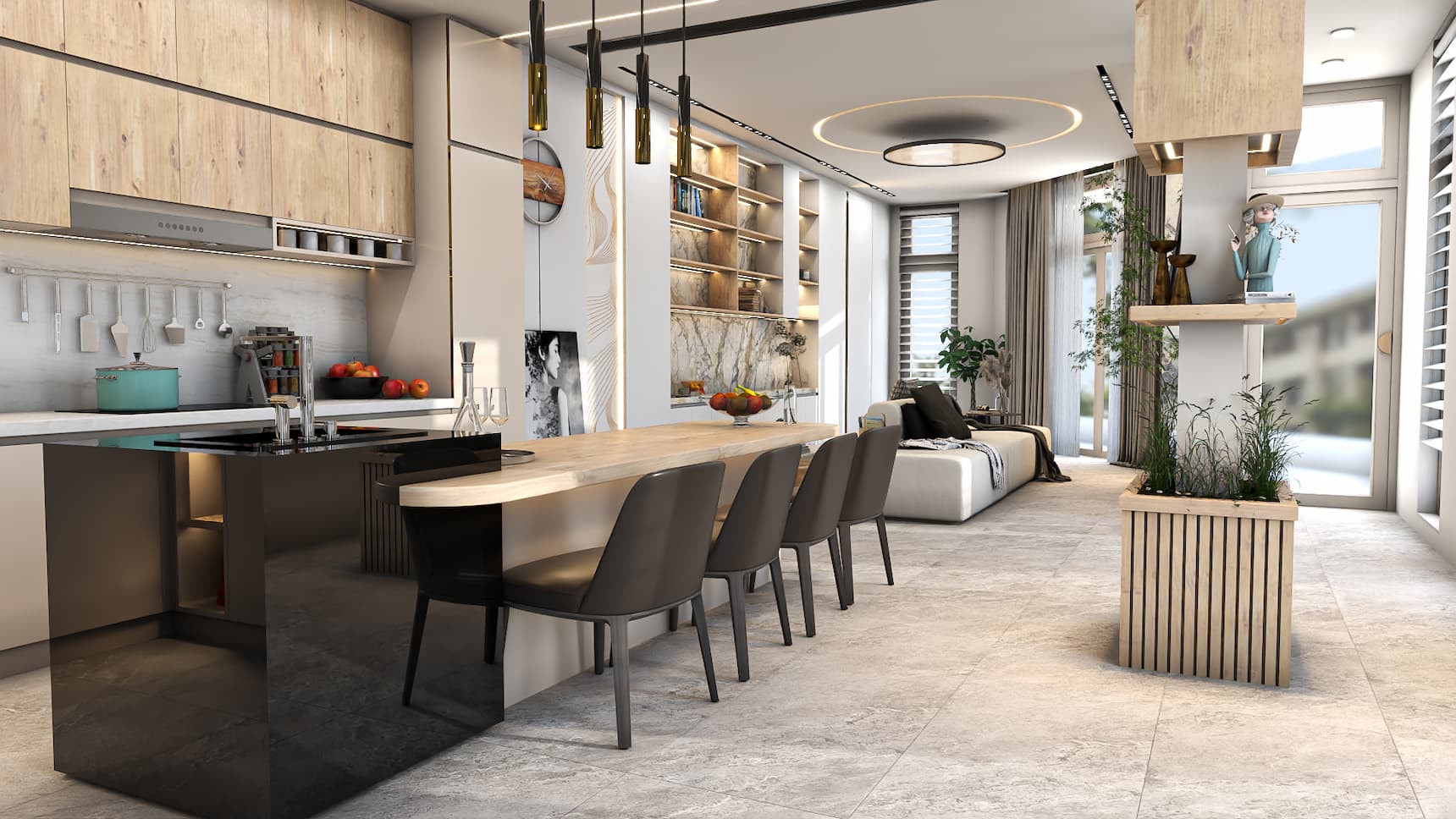 Thiết kế nhà phố hiện đại Vũng Tàu
