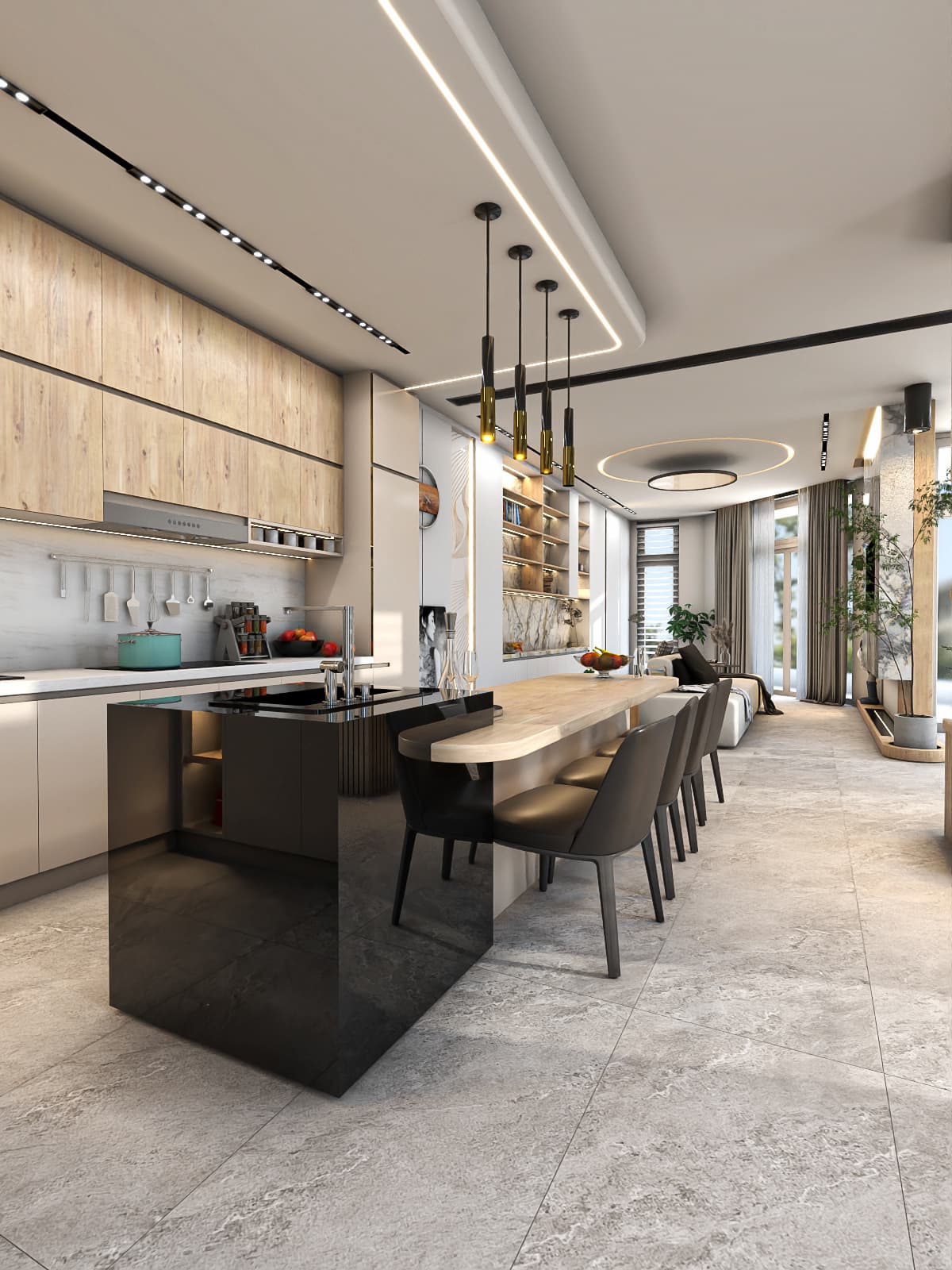 Thiết kế nhà phố hiện đại Vũng Tàu