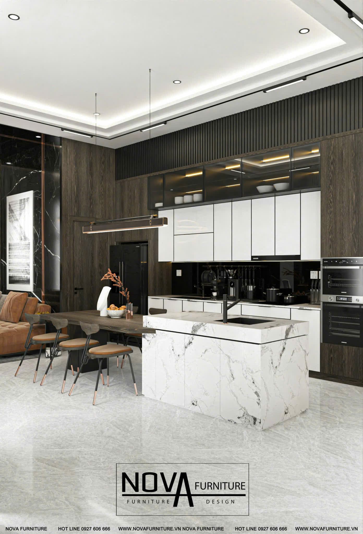Thiết kế nhà Phố Quận 10 sang trọng hiện đại