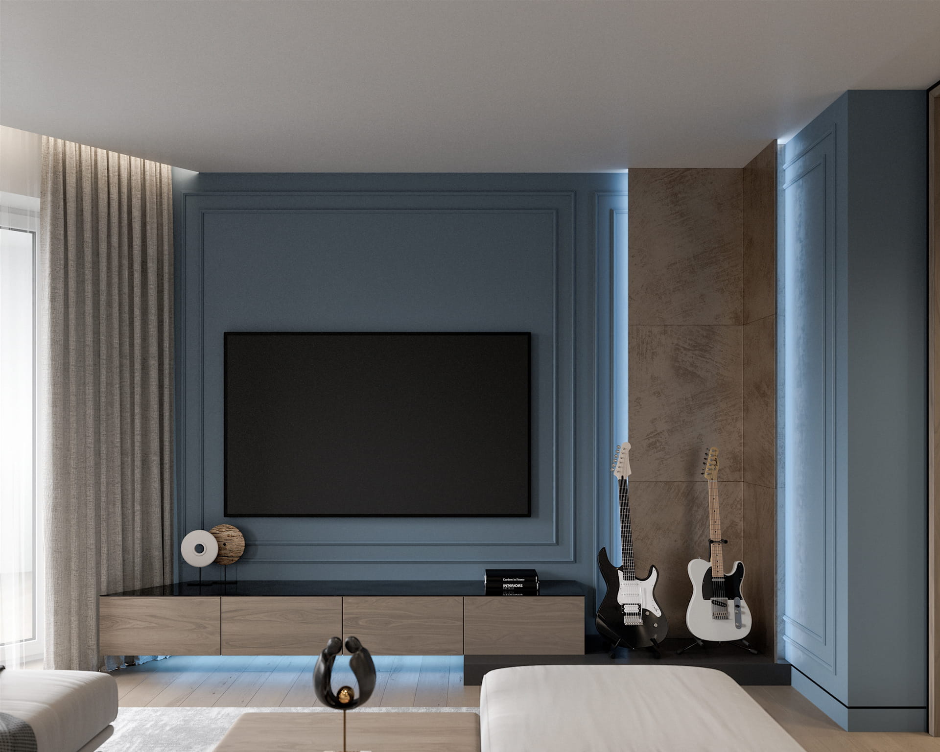 Thiết kế nội thất nhà phố HCM hiện đại