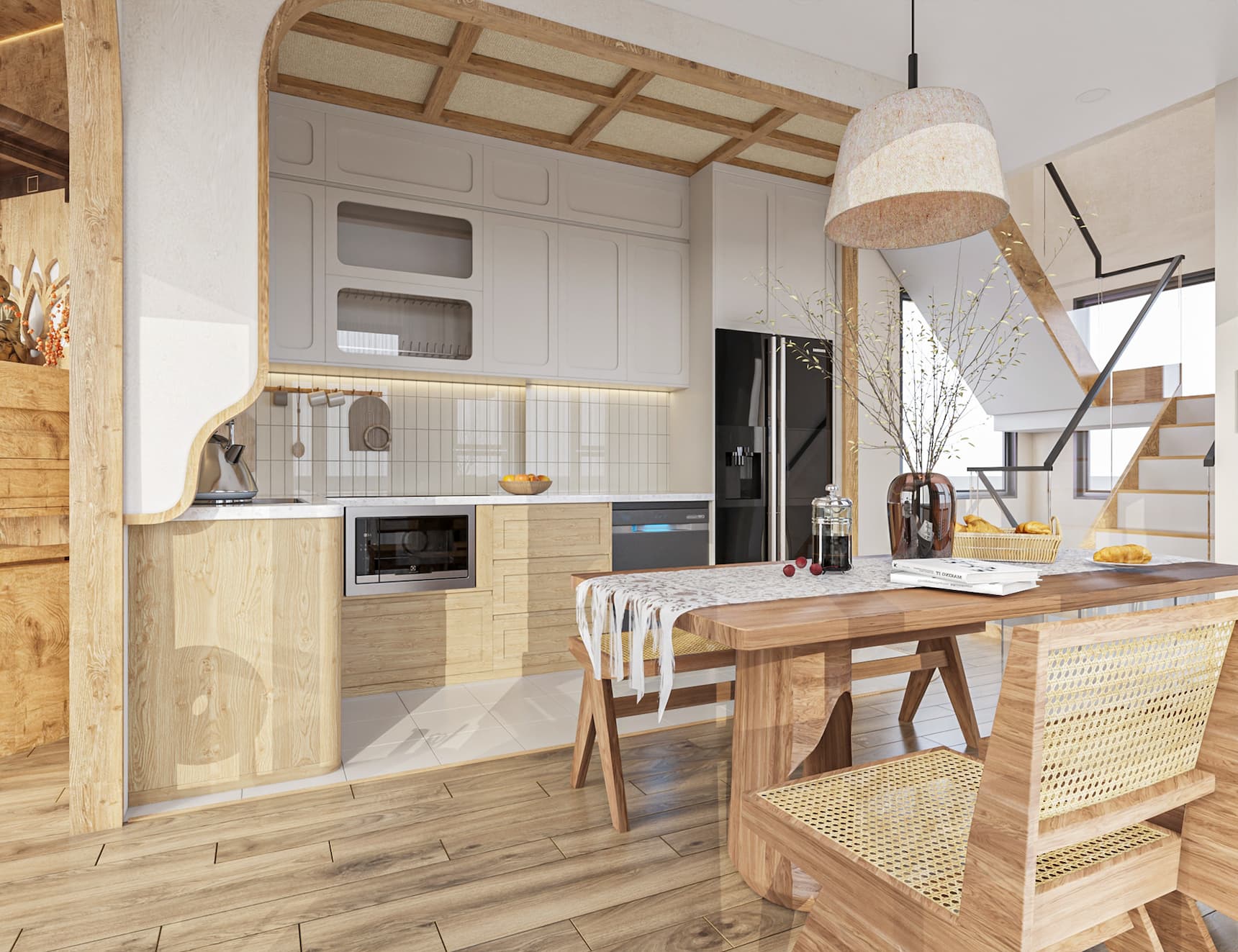 Thiết kế Nội thất nhà phố Scandinavian