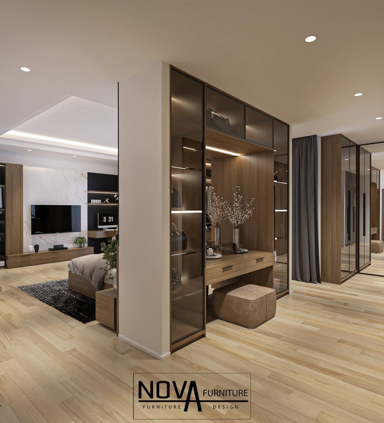 Thiết Kế Thi Công Nhà Phố HCM Hiện Đại Sang Trọng