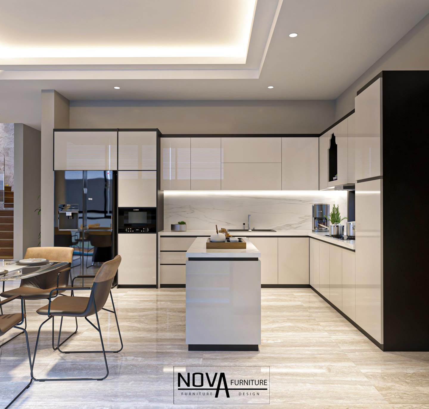 Thiết Kế Thi Công Nhà Phố HCM Hiện Đại Sang Trọng