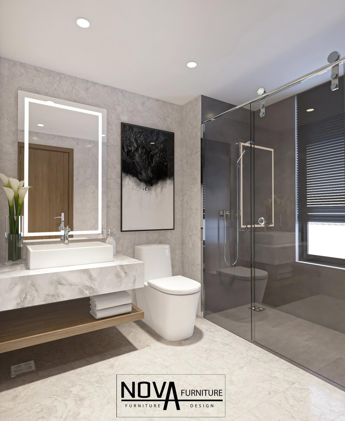Thiết Kế Thi Công Nhà Phố HCM Hiện Đại Sang Trọng