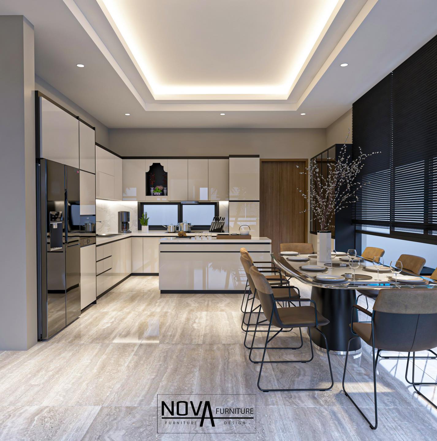 Thiết Kế Thi Công Nhà Phố HCM Hiện Đại Sang Trọng
